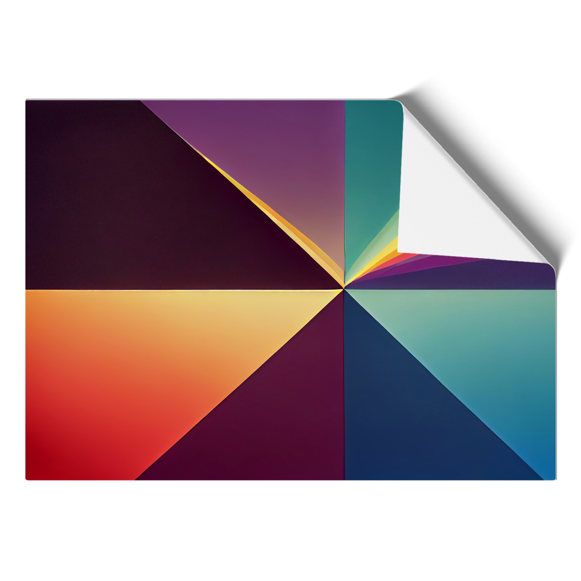 Abstract Prism Wall Art Print Framed Canvas Picture Poster Decor Living Room eBay