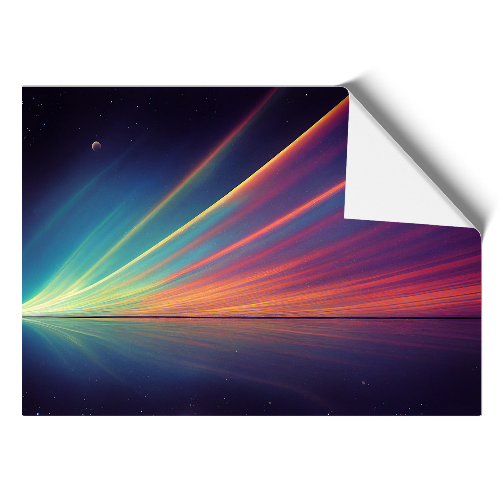 Cuadro póster impresión arte pared lienzo enmarcado debajo del universo, decoración del hogar - Imagen 8 de 8