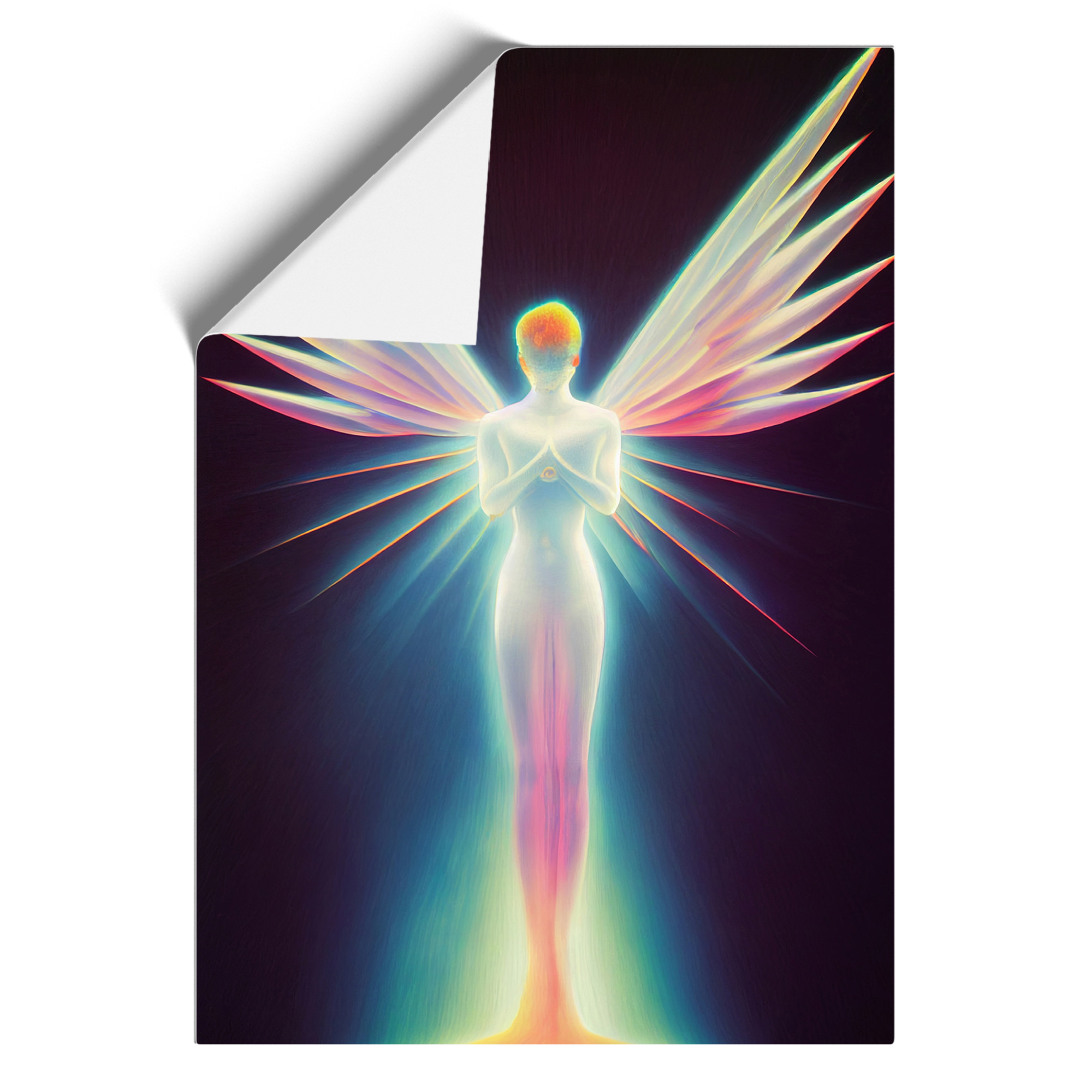 Angel Hypreprism Framed Canvas Wall Art Print Poster Picture, Home Decor - Picture 8 of 8