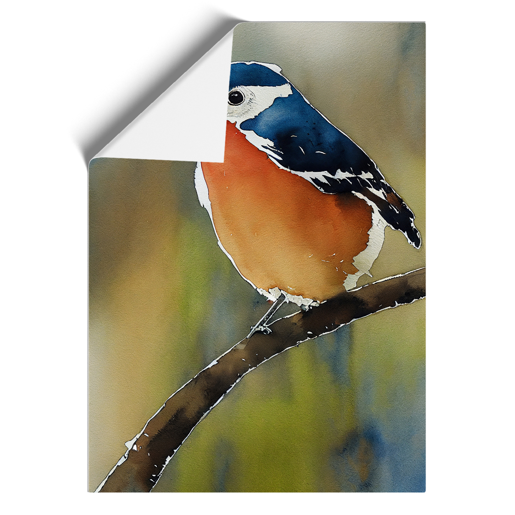 Bird In No.3 Wall Art Print Framed Canvas Picture Poster Decor Living Room - Foto 8 di 8