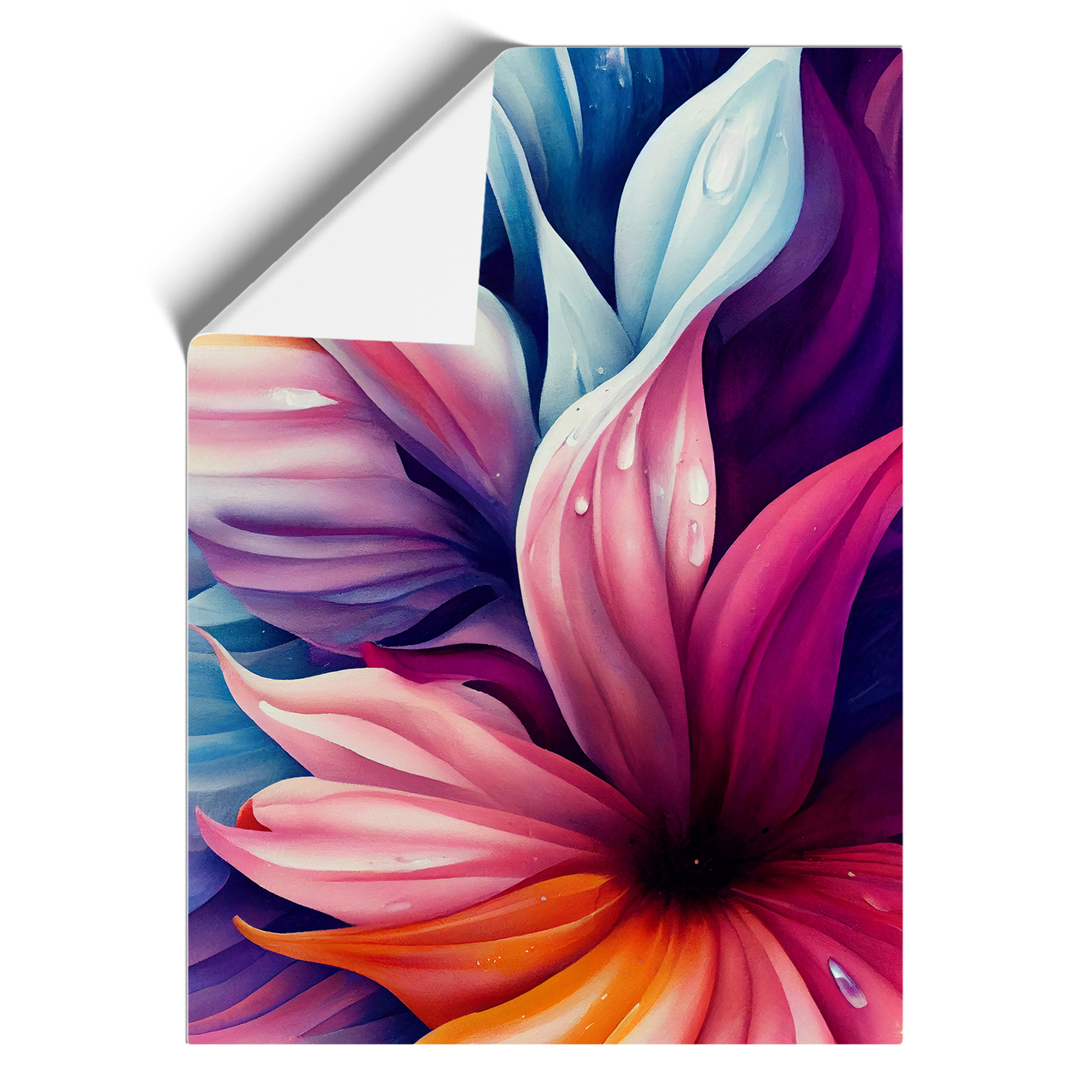 Entrancing Flowers No.2 Wandbild Kunstdruck gerahmt Leinwand Bild Poster Deko - Bild 8 von 8