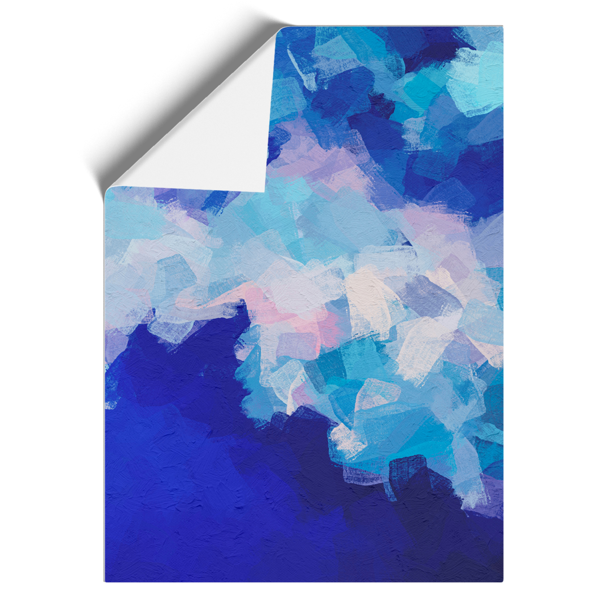 Anfang vom Ende Abstrakt Gerahmt Leinwand Wandbild Kunstdruck Poster Bild - Bild 8 von 8
