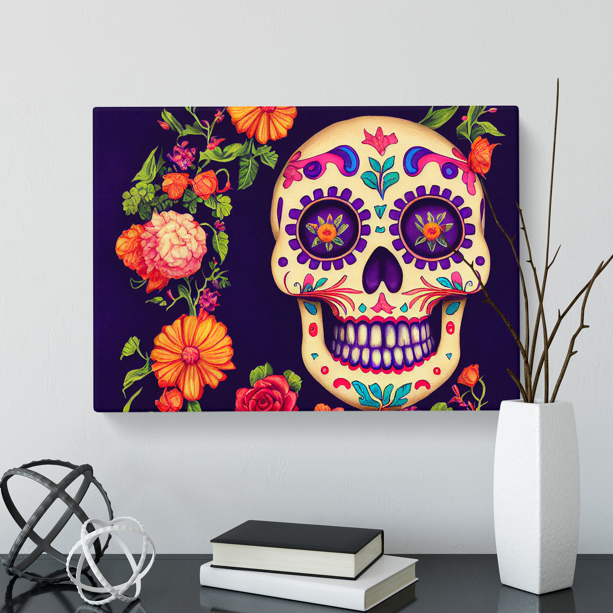 4個 村上隆 パズル SKULLS &amp; FLOWERS CASTLE WALL 村上隆 ジグソーパズル SKULLS & FLOWERS CASTLE WALL - メルカリ