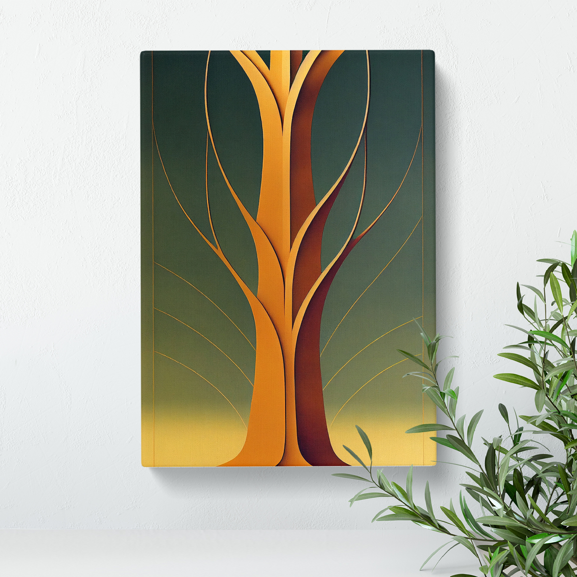 Art Deco Tree Designs