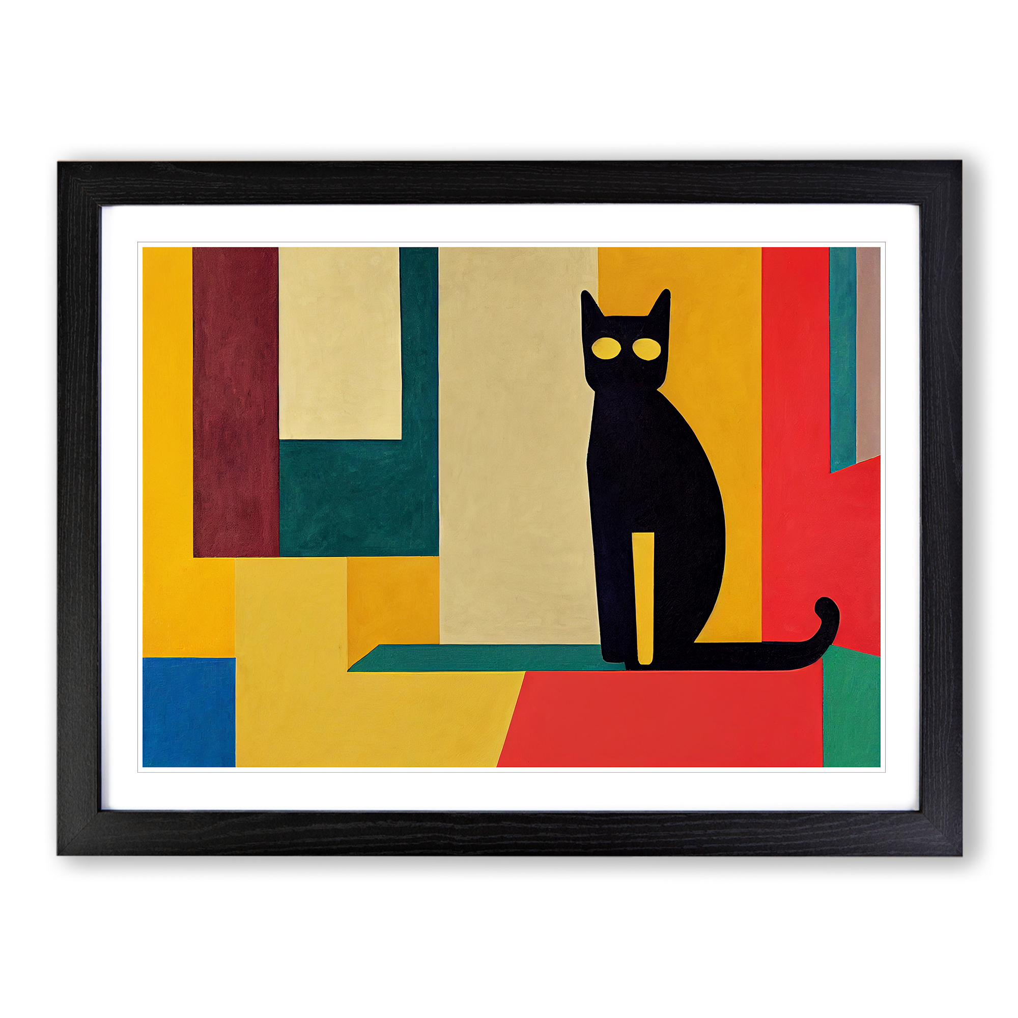Abstract Cat Vol 4 Wall Art Print Framed Canvas Picture Poster Decor abstract-cat-vol-4-wall-art-print-framed-canvas-picture-poster-decor