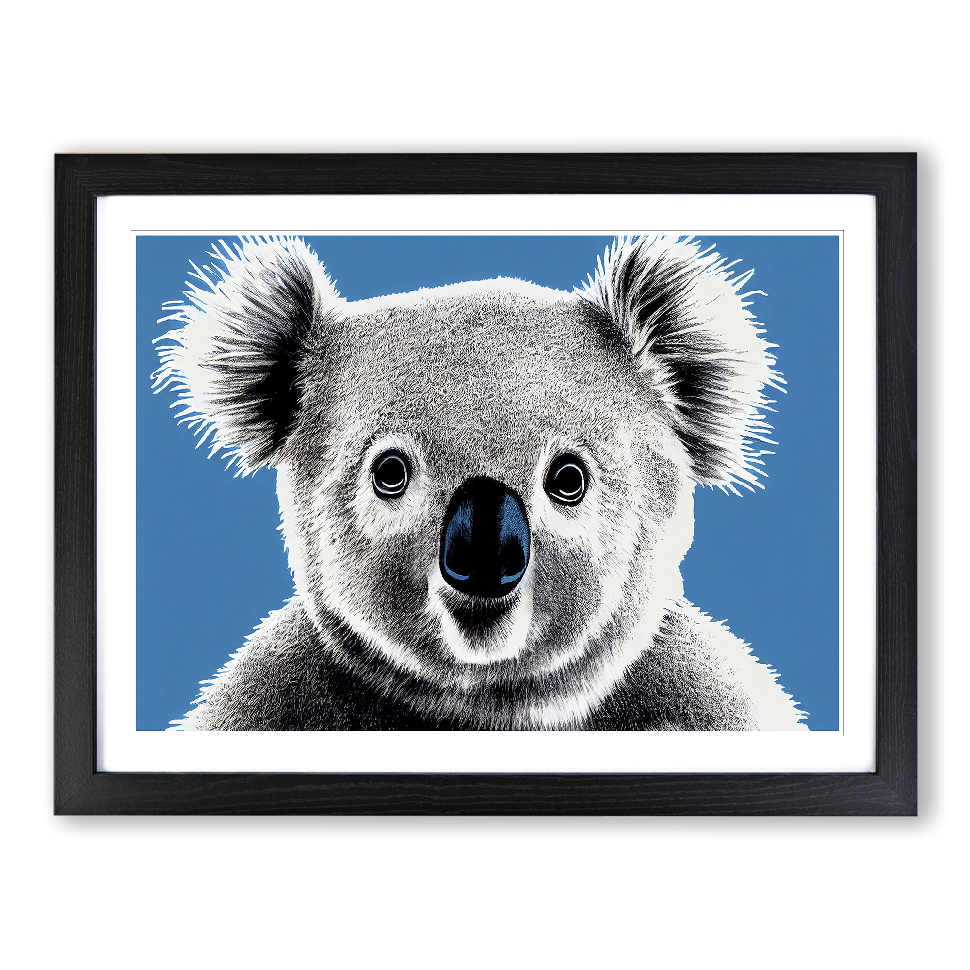 Alluring Koala Bear Wall Art Print Framed Canvas Picture Poster Decor