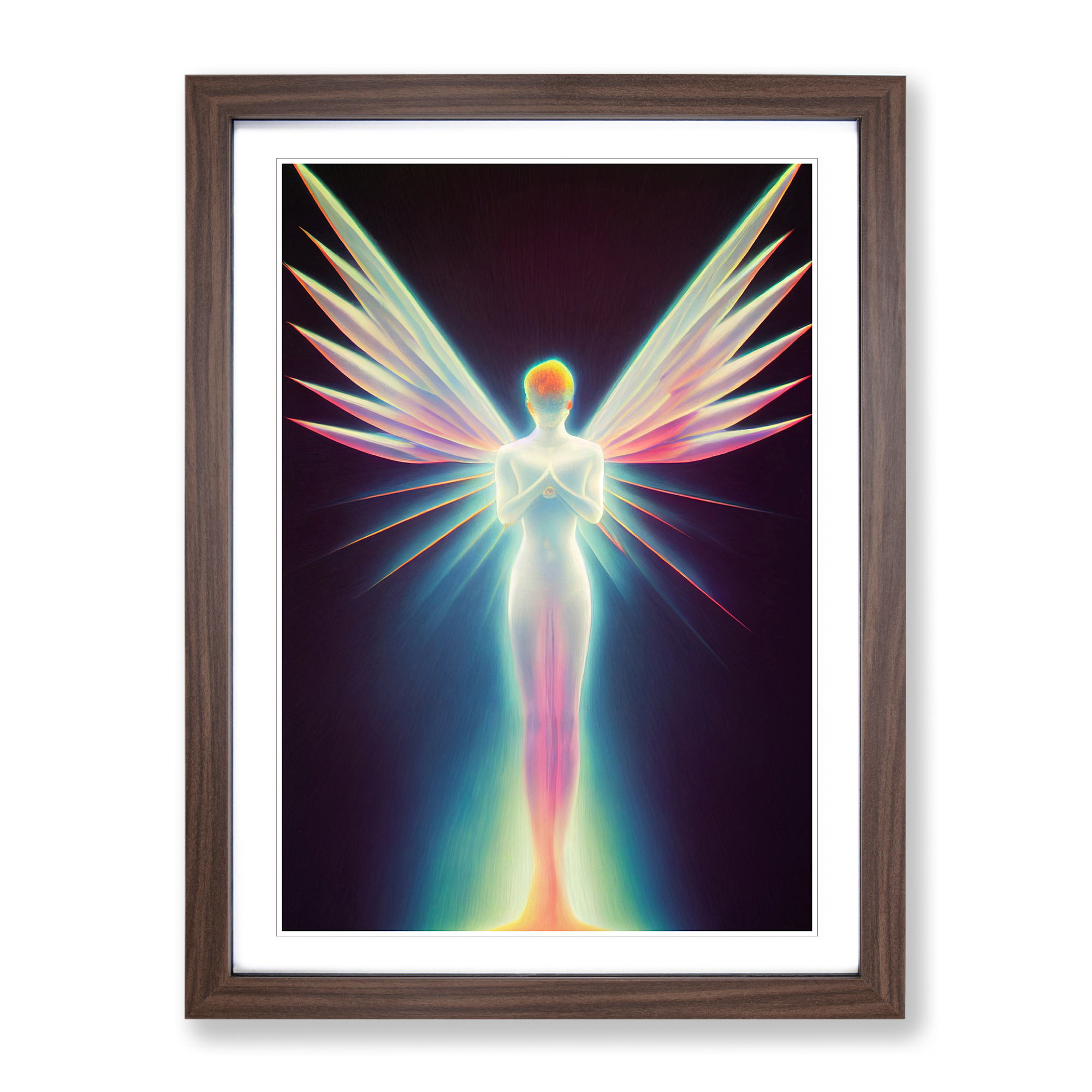 Angel Hypreprism Framed Canvas Wall Art Print Poster Picture, Home Decor - Picture 7 of 8