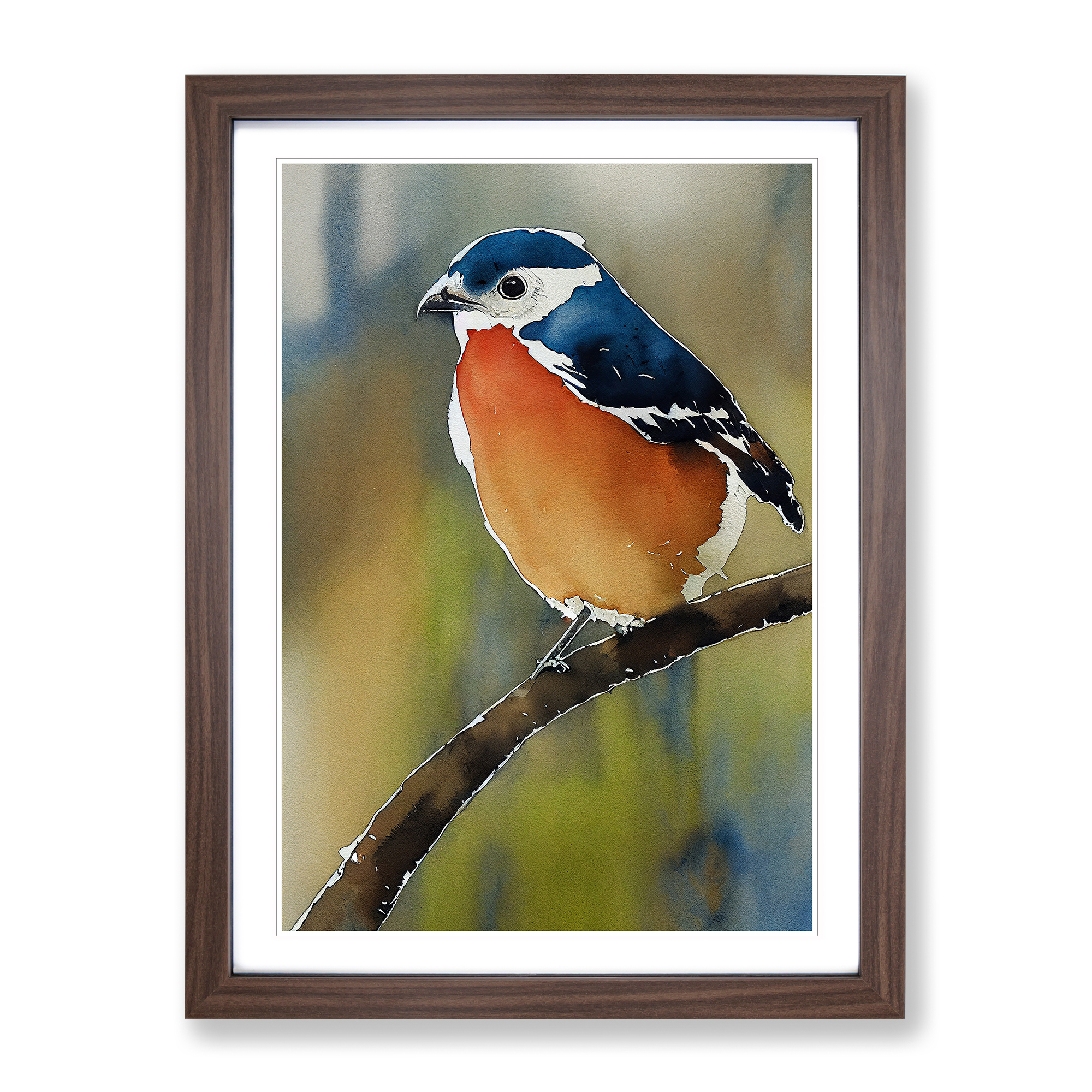 Bird In No.3 Wall Art Print Framed Canvas Picture Poster Decor Living Room - Foto 7 di 8