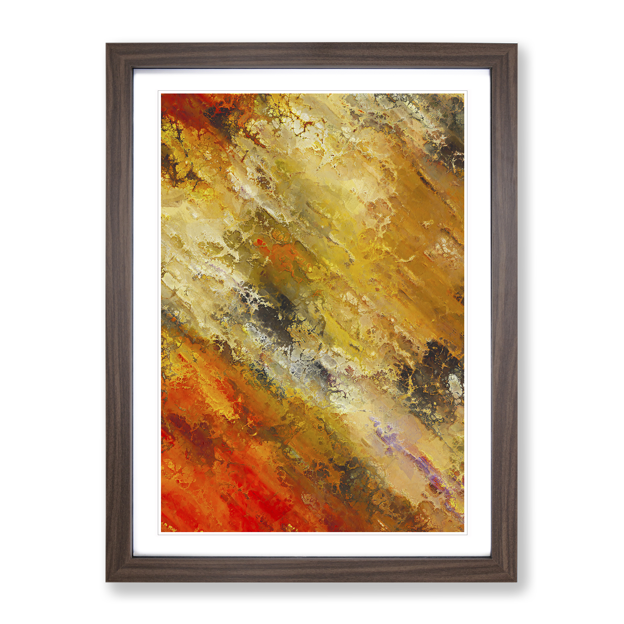 Memories Of The Same Abstract Framed Canvas Wall Art Print Poster Picture - Picture 7 of 8