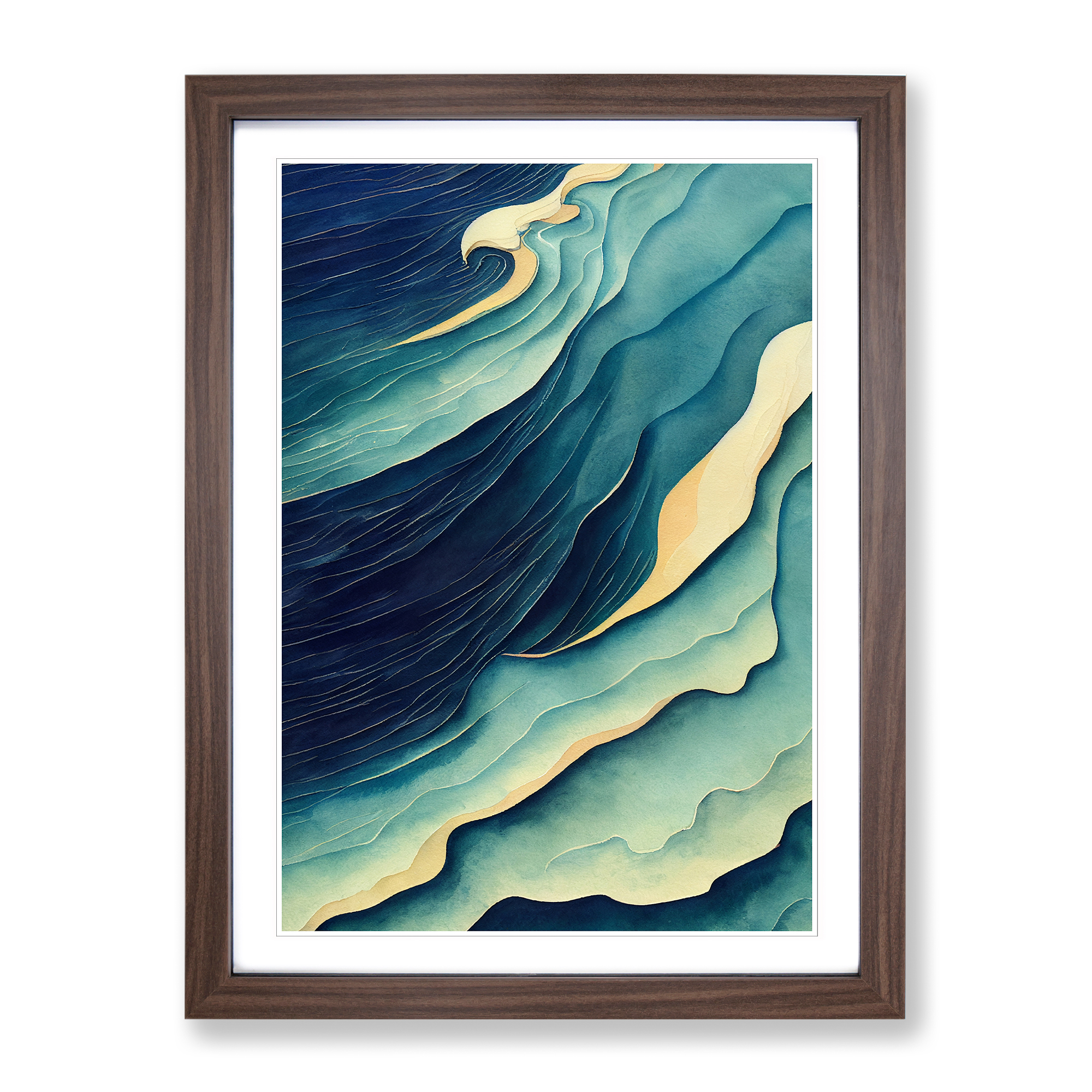 Ocean Vol.9 Framed Canvas Wall Art Print Poster Picture, Home Decor - Picture 7 of 8