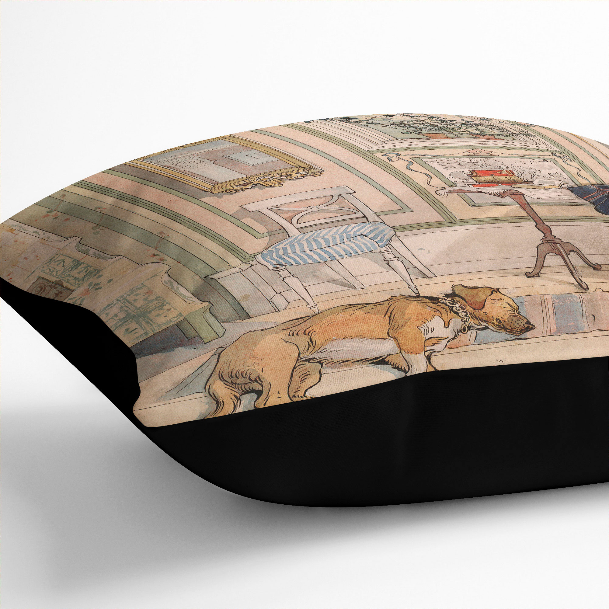 Plump Cushion Cosy Corner Carl Larsson Soft Scatter Throw Pillow Cover Filled - Picture 9 of 11