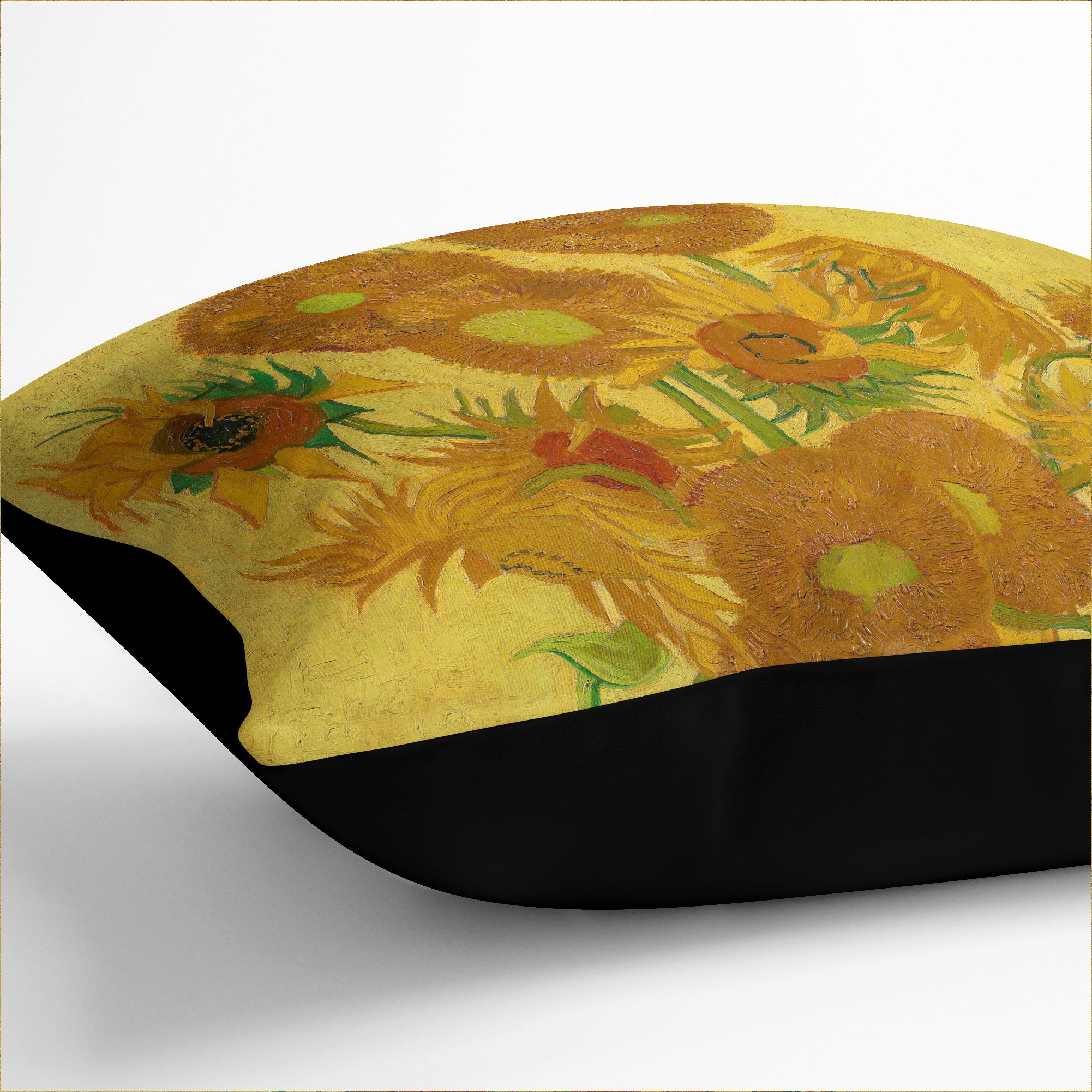 Plump Kissen 15 Sonnenblumen Vincent Van Gogh Dekokissenbezug - Bild 9 von 11