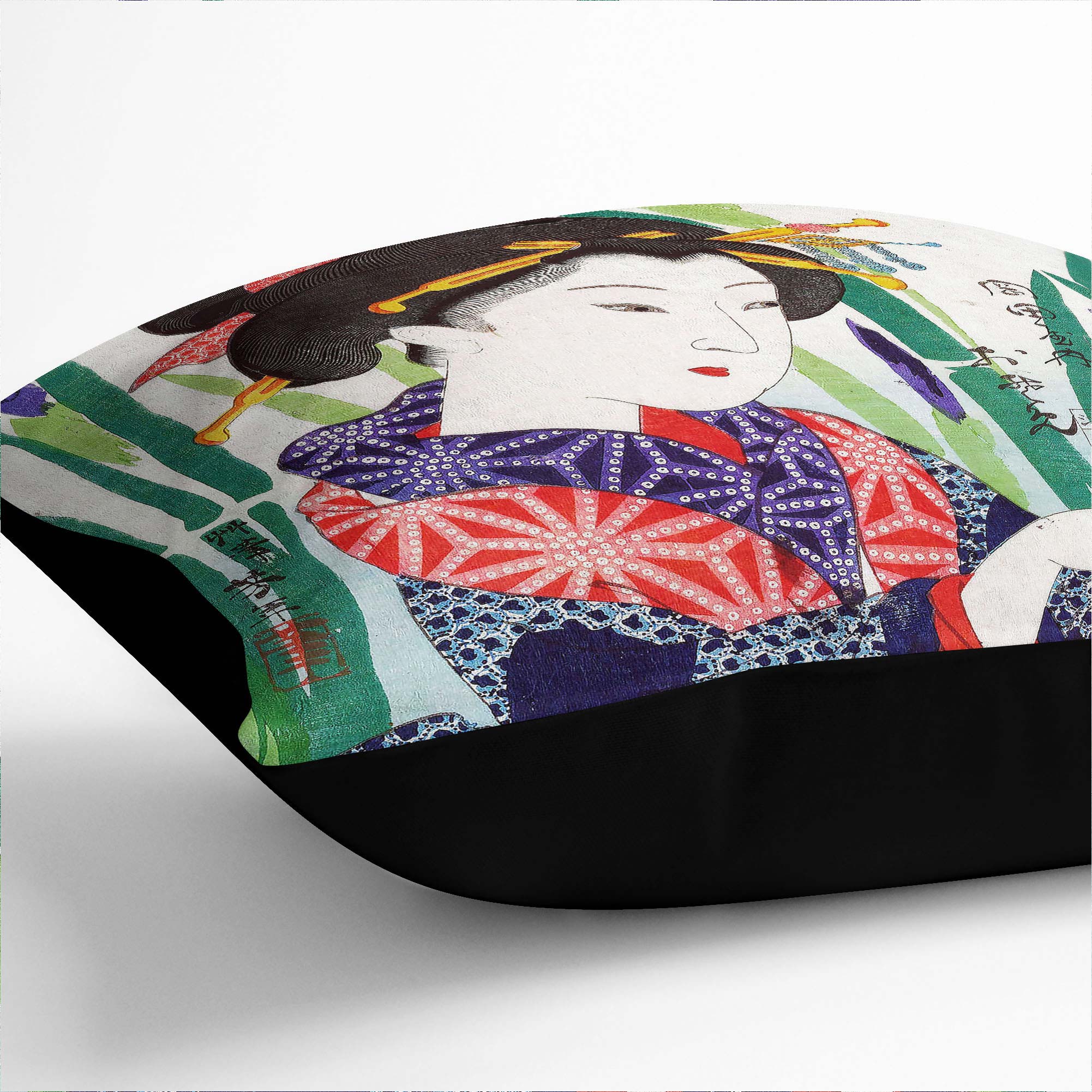 Plump Cushion Osome Tsukioka Yoshitoshi Soft Scatter Throw Pillow Cover Filled - Picture 8 of 10