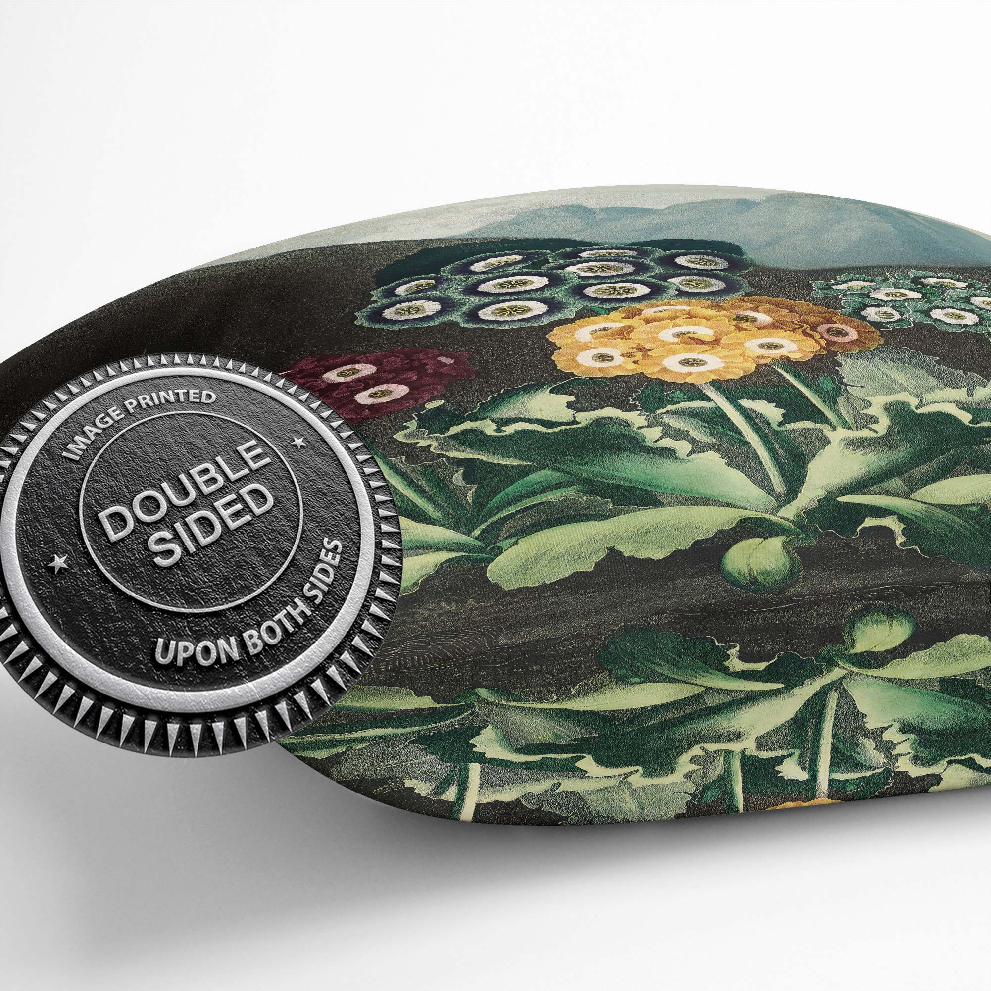 Plump Cushion Bears Ear Flowers R.J. Thornton Scatter Throw Pillow Cover Filled - Picture 10 of 10