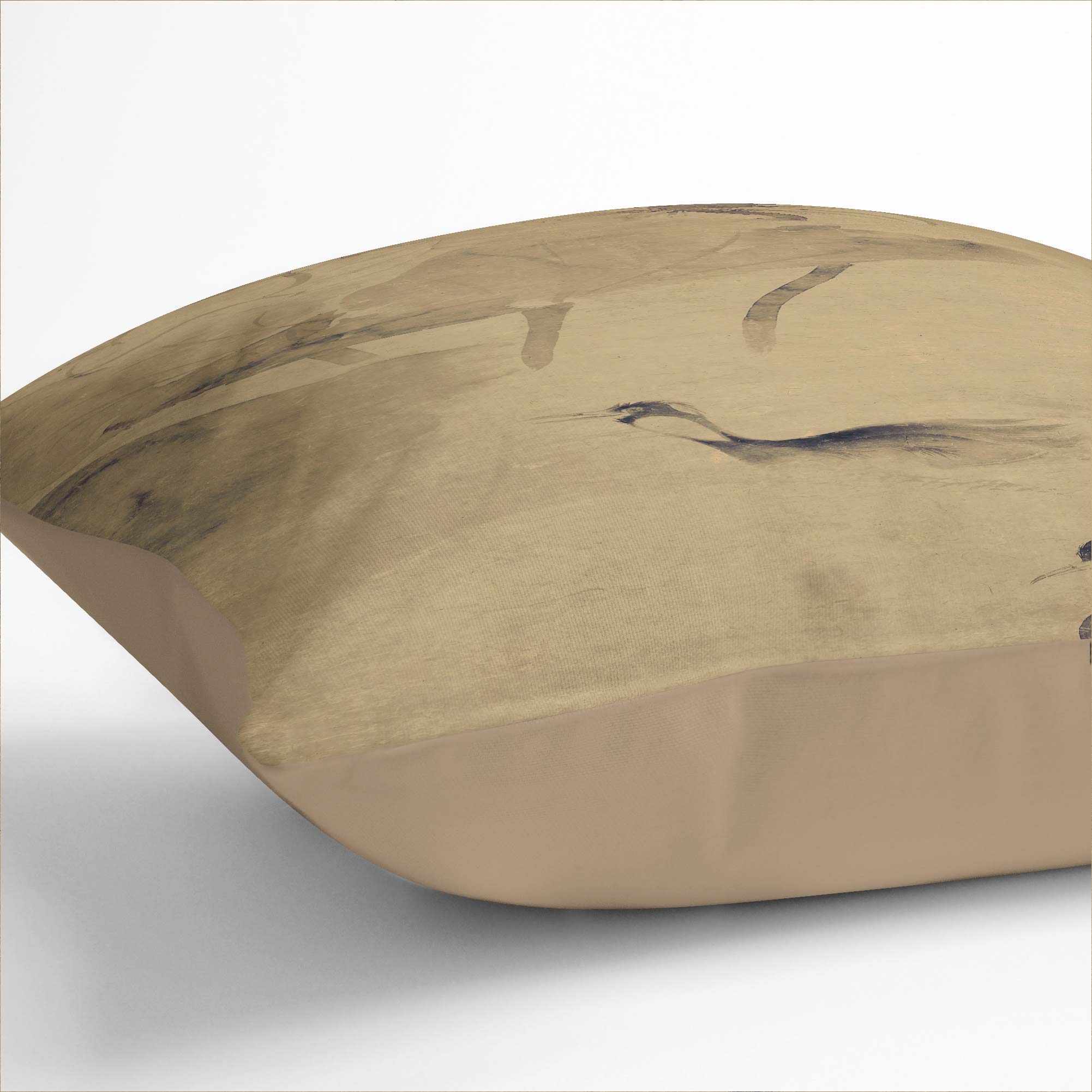 Plump Cushion Ducks in the Lotus Pond Bird Tawaraya Sotatsu Scatter Throw Pillow - Picture 8 of 12