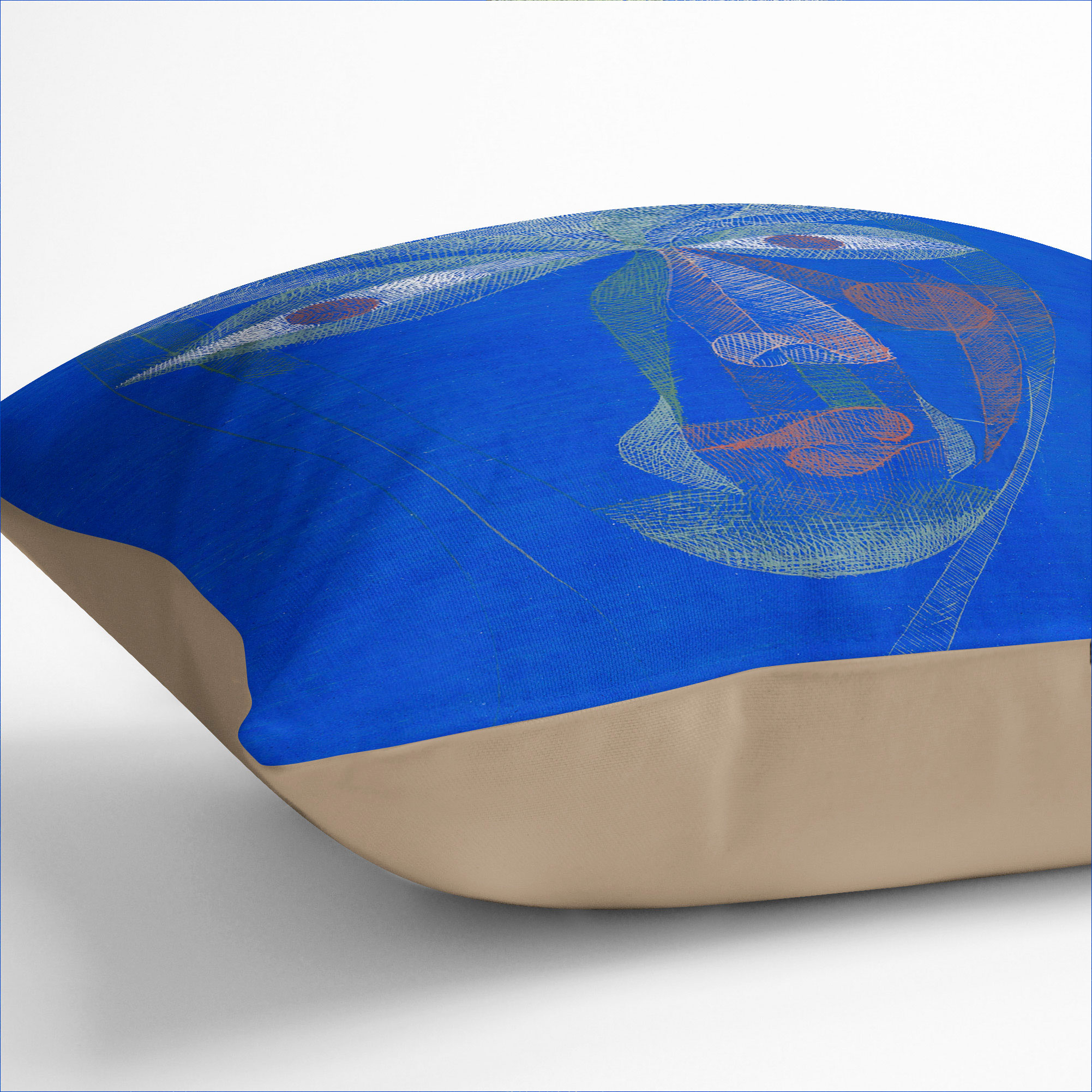 Cojín regordete retrato de un oriental Paul Klee funda de almohada dispersa - Imagen 7 de 11