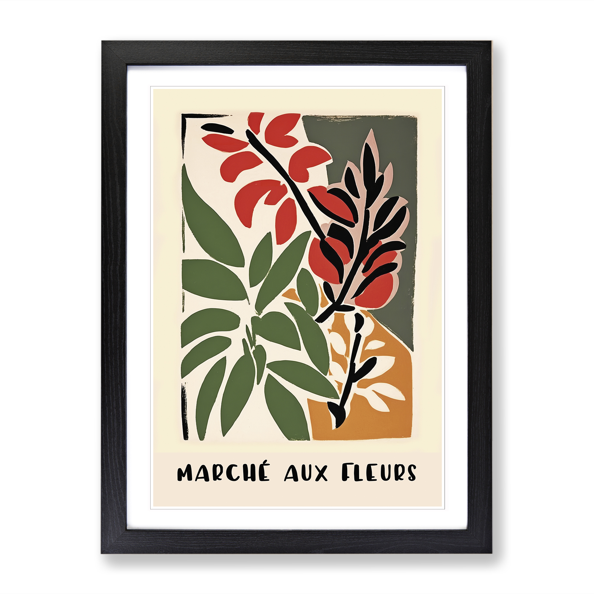 French Flower Market No.5 Exhibition Framed Canvas Wall Art Print Poster Picture - Picture 5 of 8