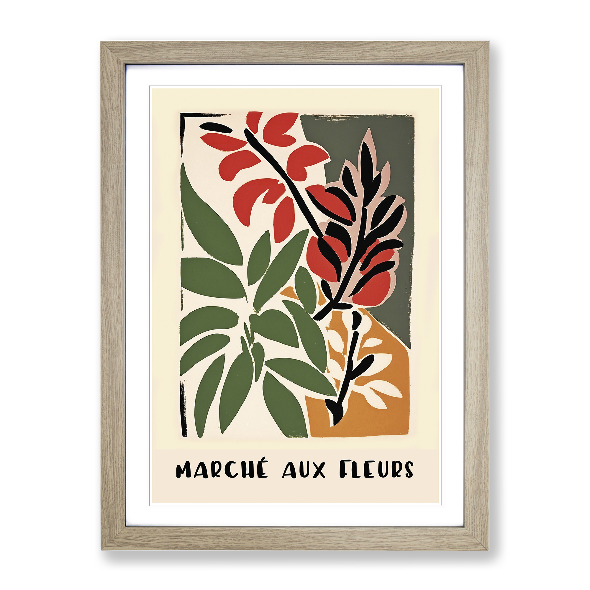 French Flower Market No.5 Exhibition Framed Canvas Wall Art Print Poster Picture - Picture 6 of 8
