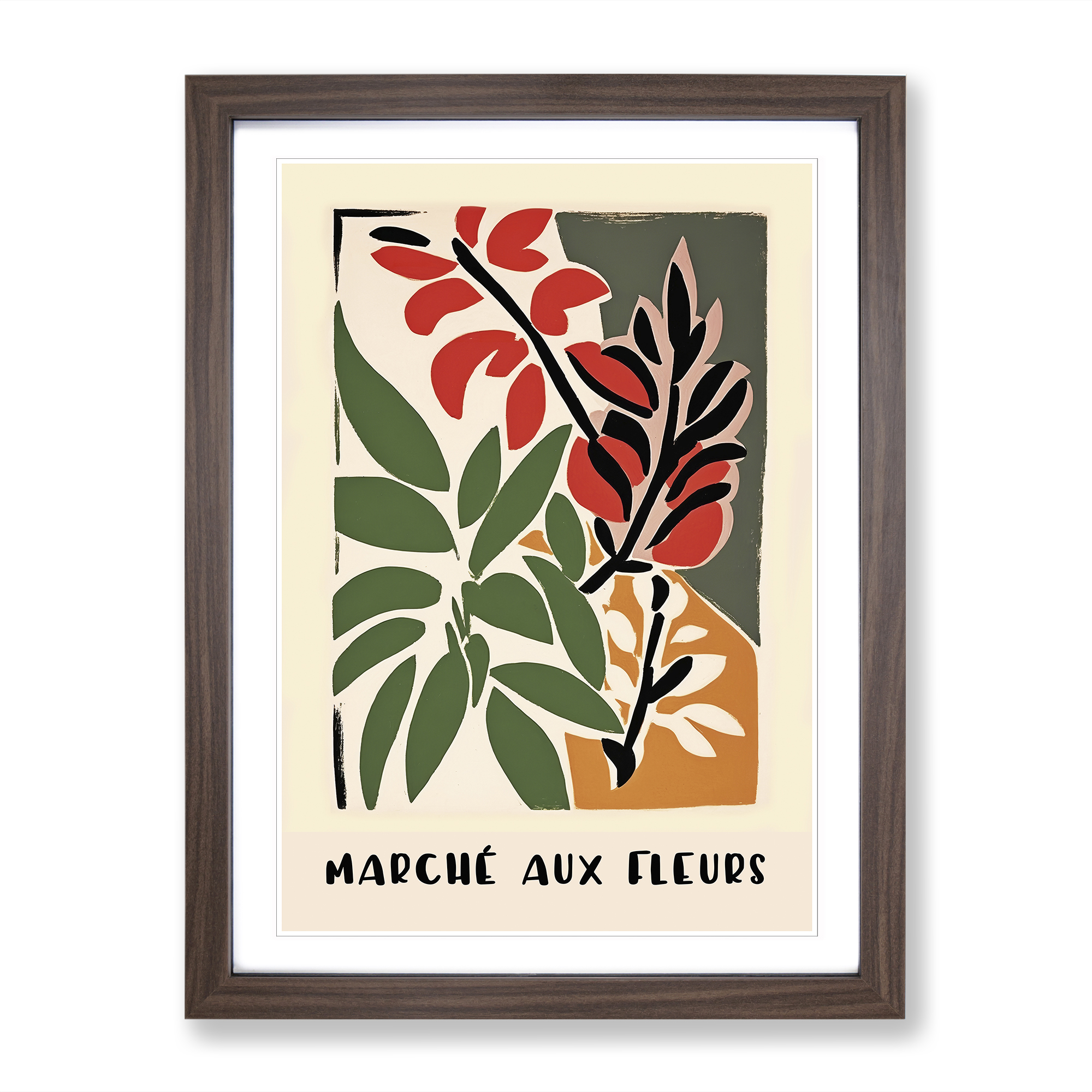 French Flower Market No.5 Exhibition Framed Canvas Wall Art Print Poster Picture - Picture 7 of 8