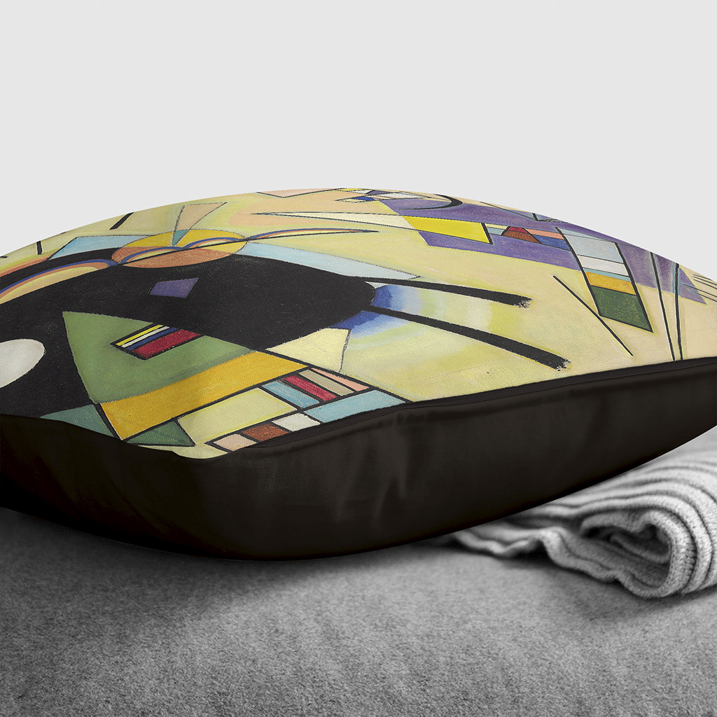 Funda de almohada rellena de cojín grueso Wassily Kandinski abstracto dispersión - Imagen 11 de 13