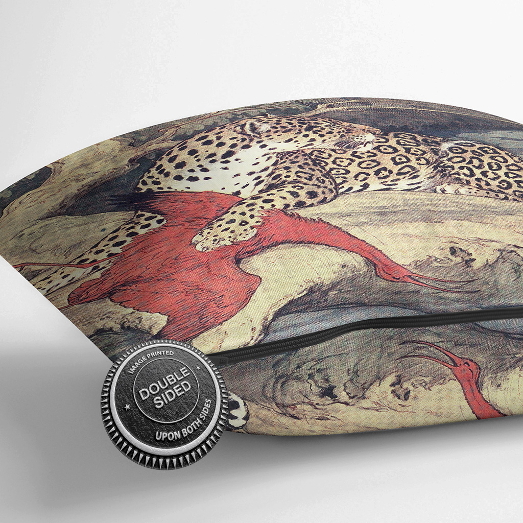 Plump Kissen Vintage Bull Charles Livingstone Leopard Dekokissen Dekokissen - Bild 13 von 13
