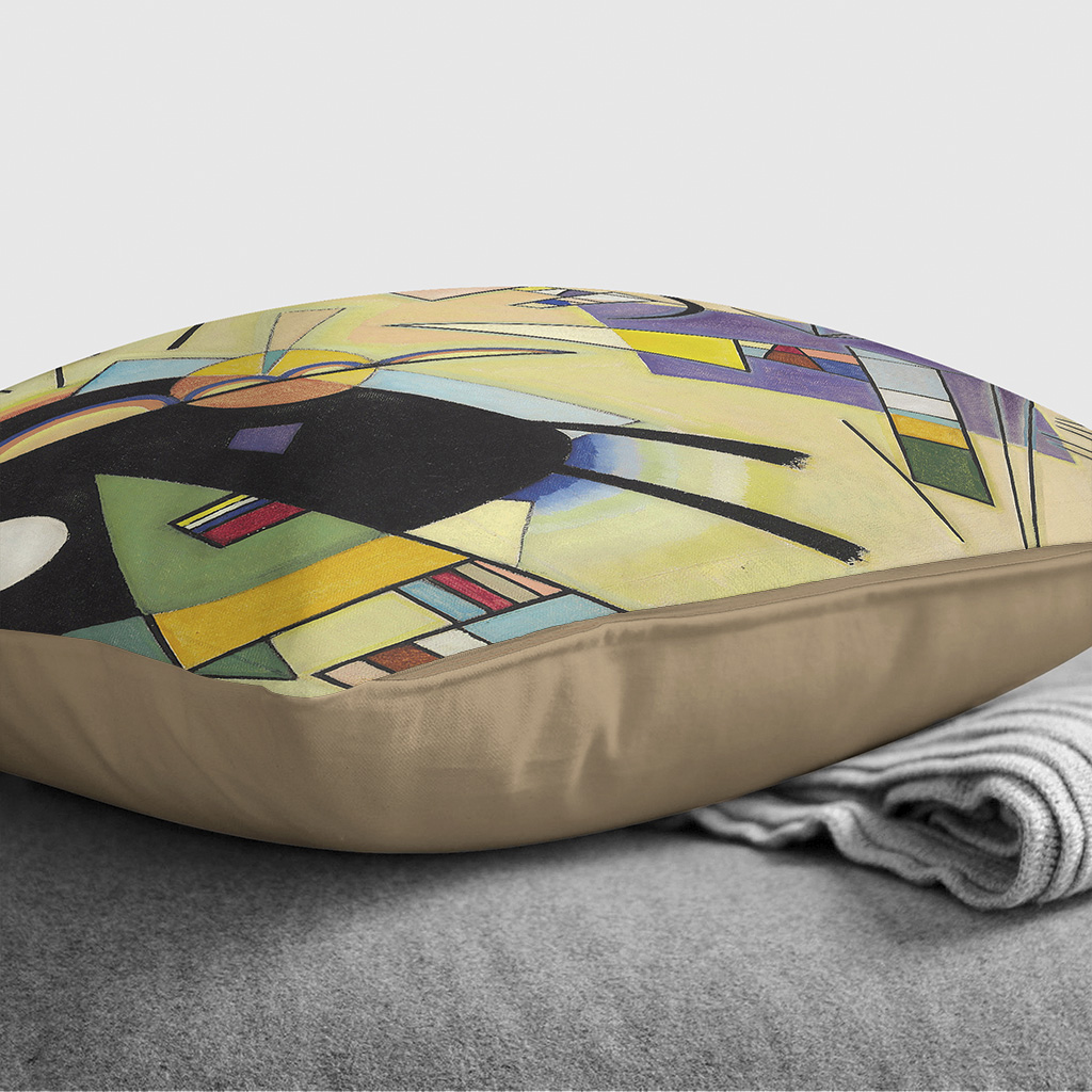 Funda de almohada rellena de cojín grueso Wassily Kandinski abstracto dispersión - Imagen 9 de 13