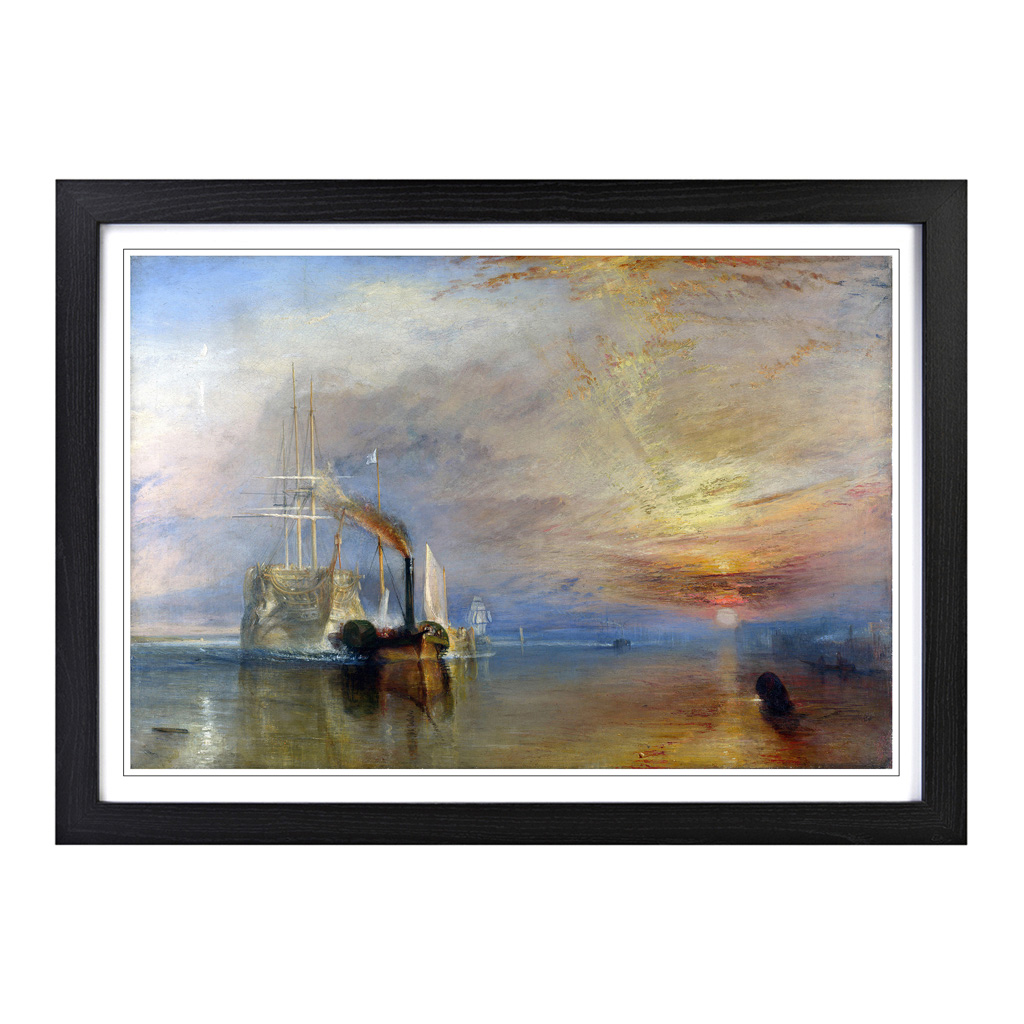 J.M.W. Turner The Fighting Temeraire Wall Art Print Framed Canvas Picture Poster - Picture 5 of 7