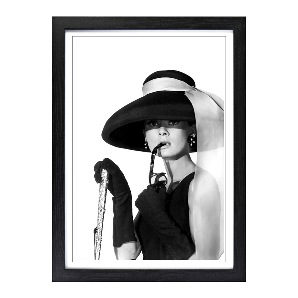Audrey Hepburn (8) Wall Art Print Framed Canvas Picture Poster Decor Living Room - Picture 5 of 7