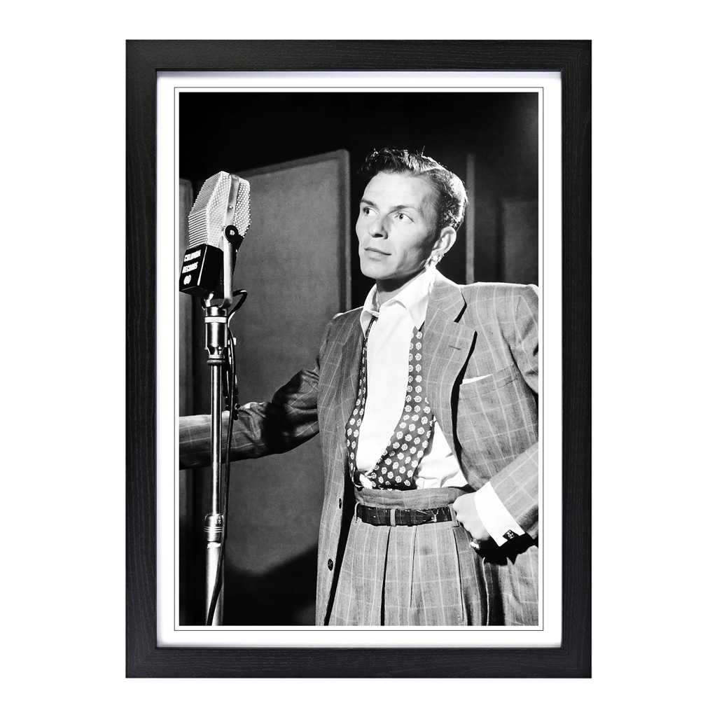 Frank Sinatra (1) Wall Art Print Framed Canvas Picture Poster Decor Living Room - Picture 5 of 7