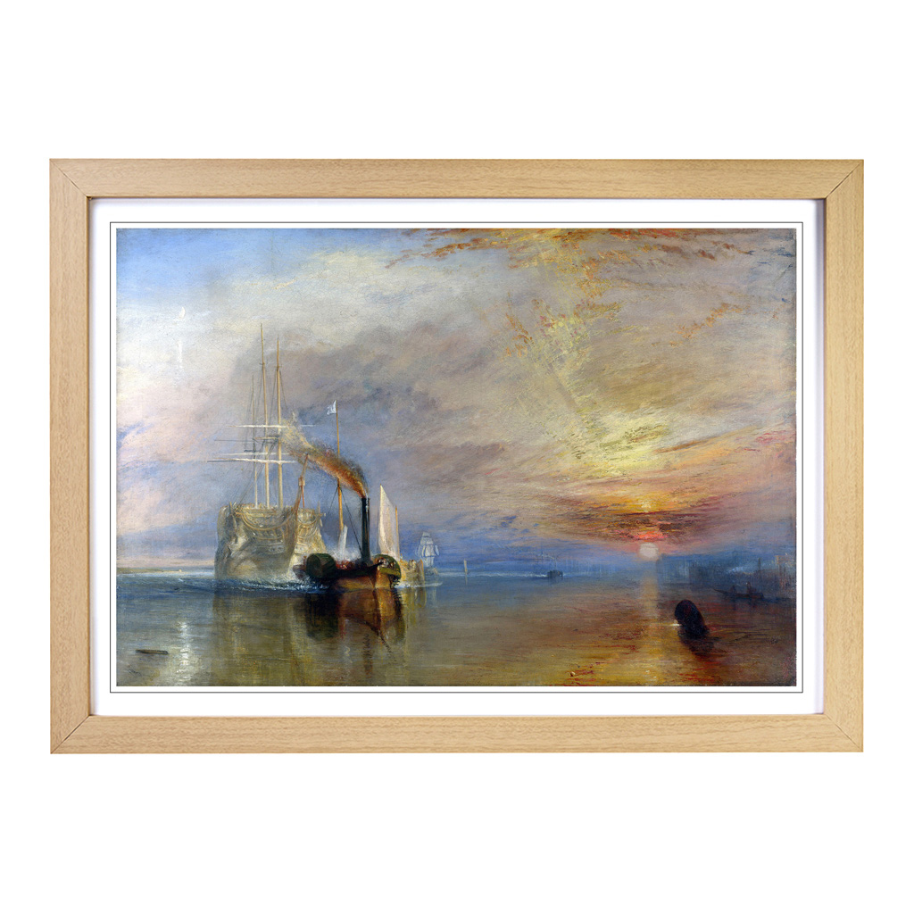 J.M.W. Turner The Fighting Temeraire Wall Art Print Framed Canvas Picture Poster - Picture 6 of 7
