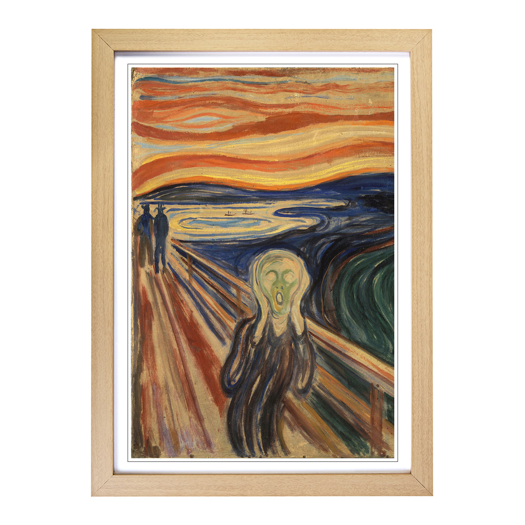 Edvard Munch The Scream Wall Art Print Framed Canvas Picture Poster Decor - Picture 6 of 7