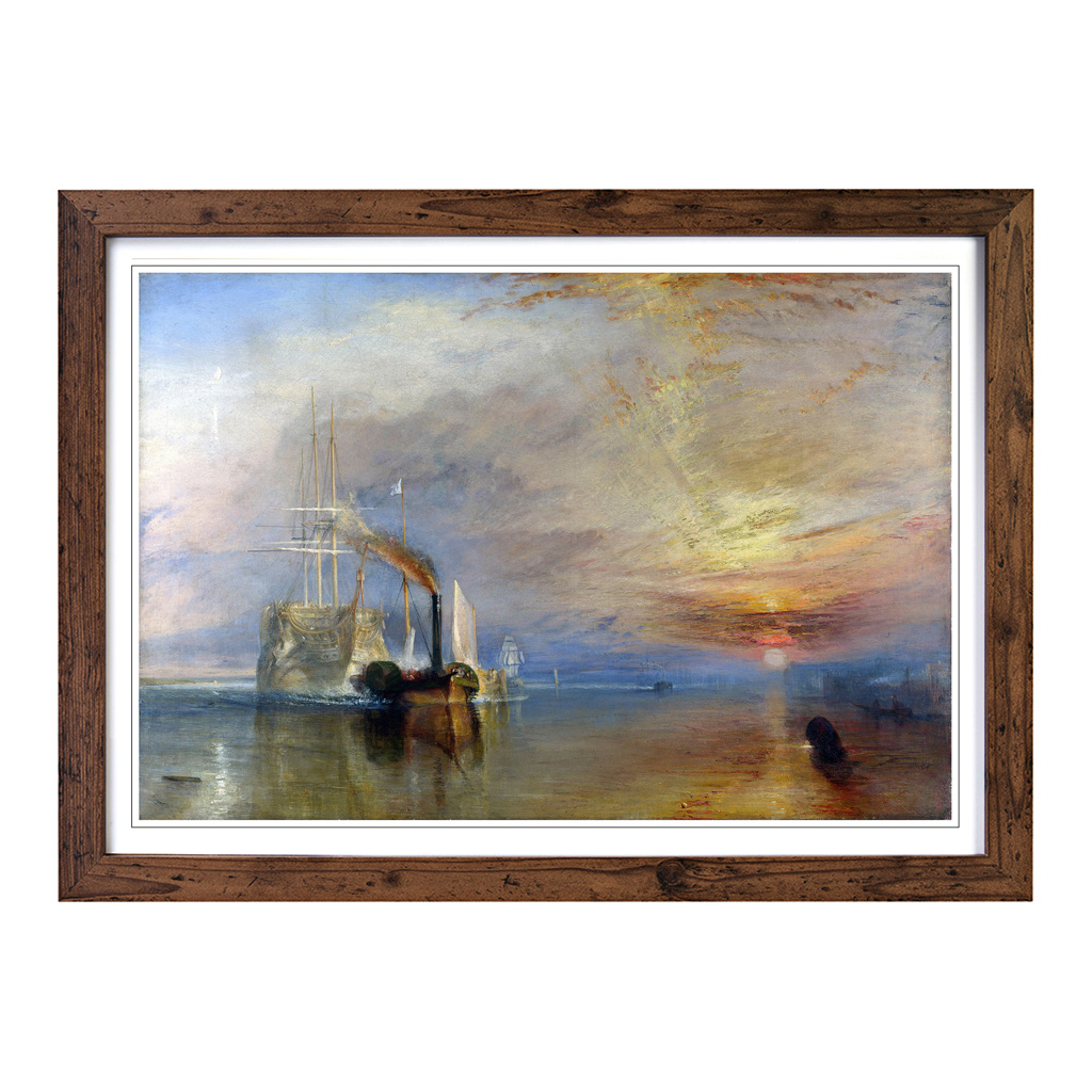 J.M.W. Turner The Fighting Temeraire Wall Art Print Framed Canvas Picture Poster - Picture 7 of 7