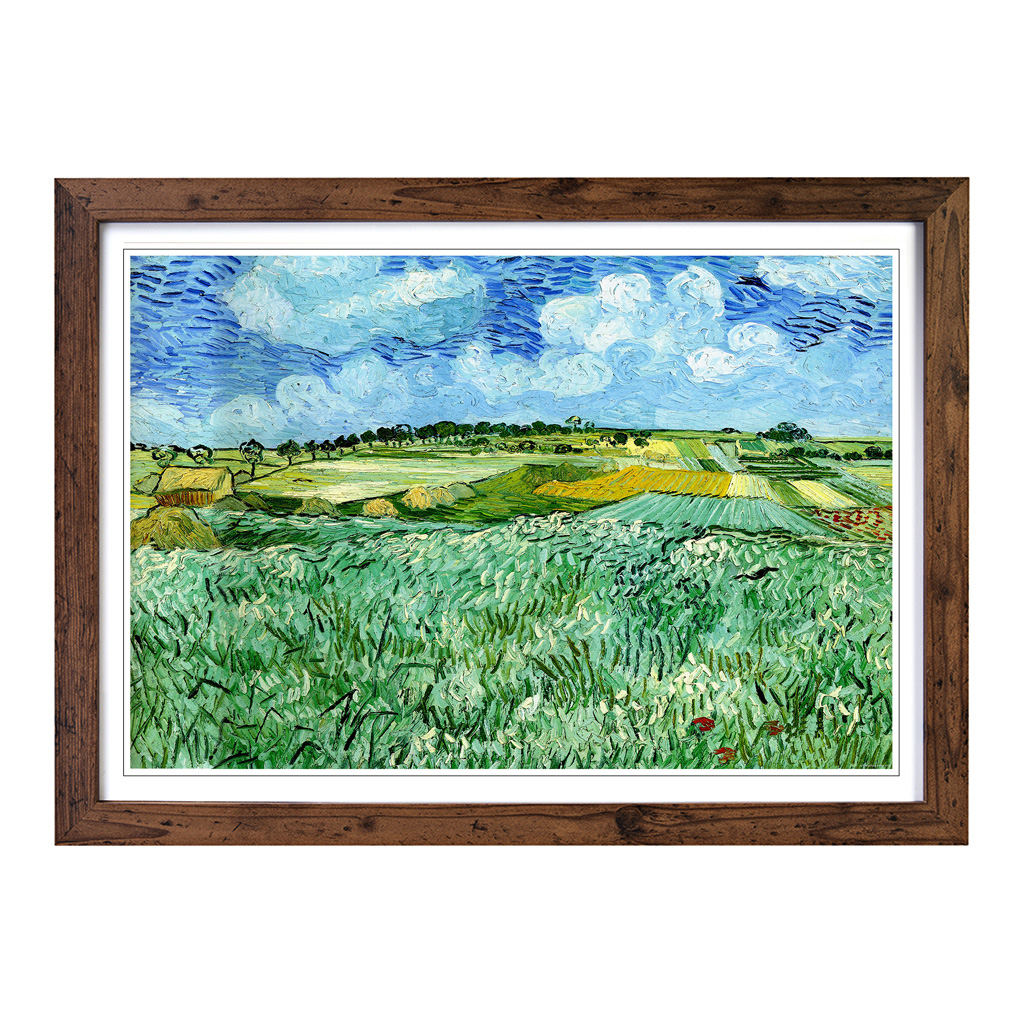 Vincent Van Gogh Landscape (7) Wall Art Print Framed Canvas Picture Poster Decor - Picture 7 of 7
