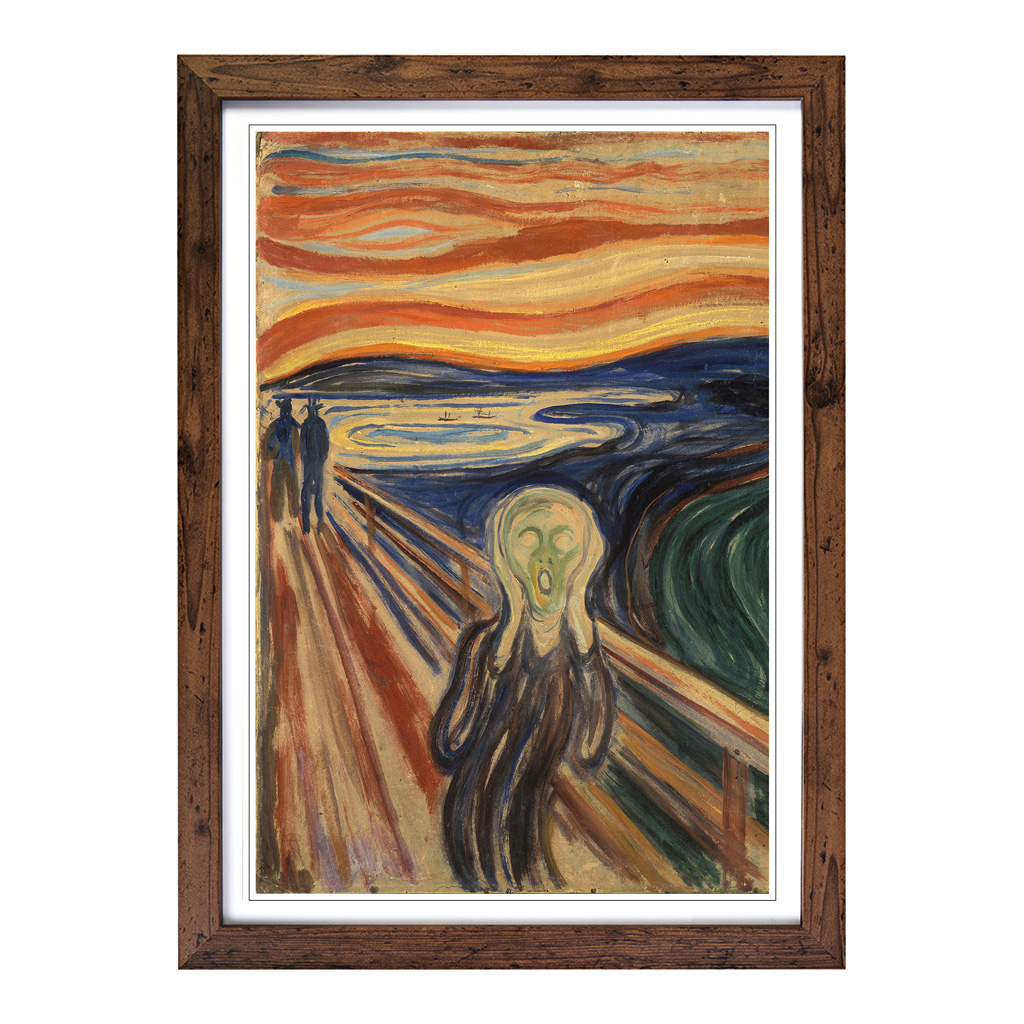 Edvard Munch The Scream Wall Art Print Framed Canvas Picture Poster Decor - Picture 7 of 7