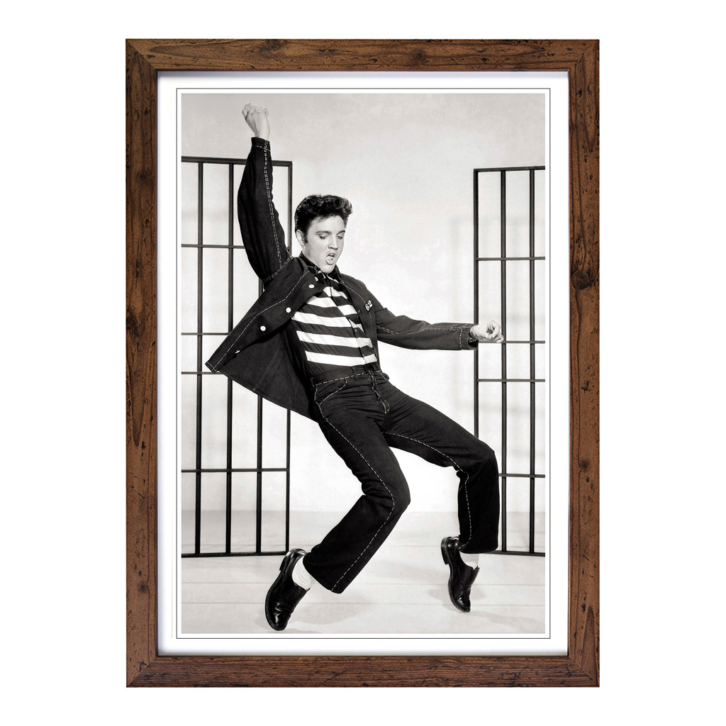 Elvis Presley Jailhouse Rock Wall Art Print Framed Canvas Picture Poster Decor - Picture 7 of 7