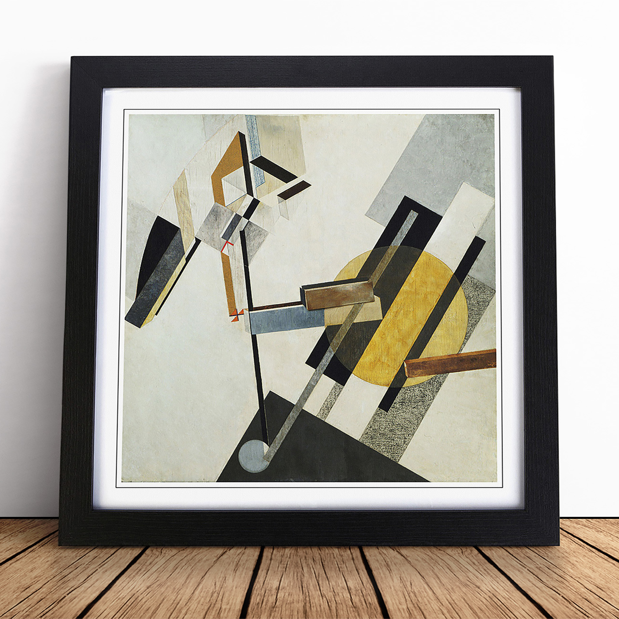 TOILE FINE IMPRIMÉE LAZLO MOHOLY NAGY Al 3 ART ABSTRAIT GICLEE