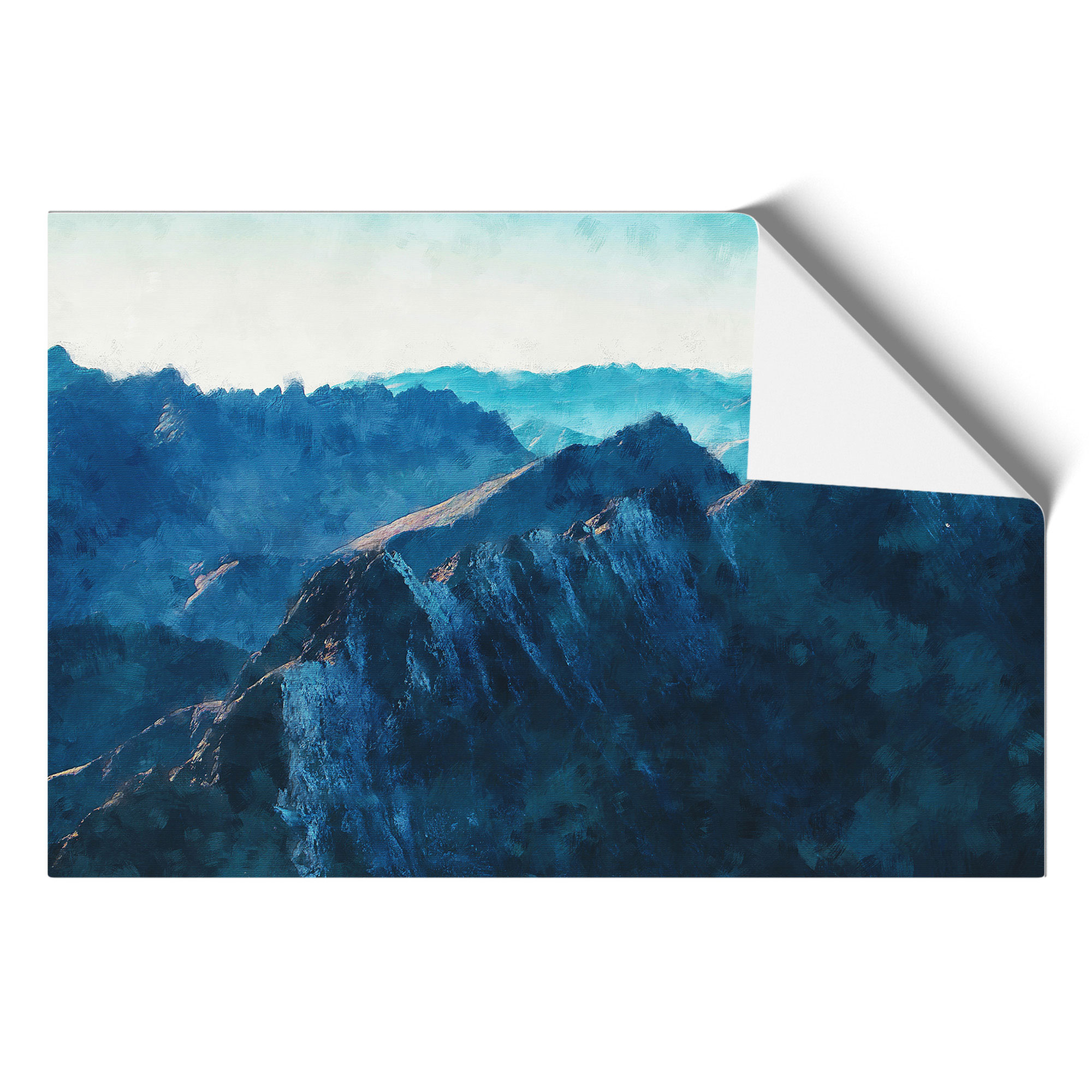 Cuadro póster impresión arte pared lienzo enmarcado cordillera en Eslovaquia - Imagen 9 de 9