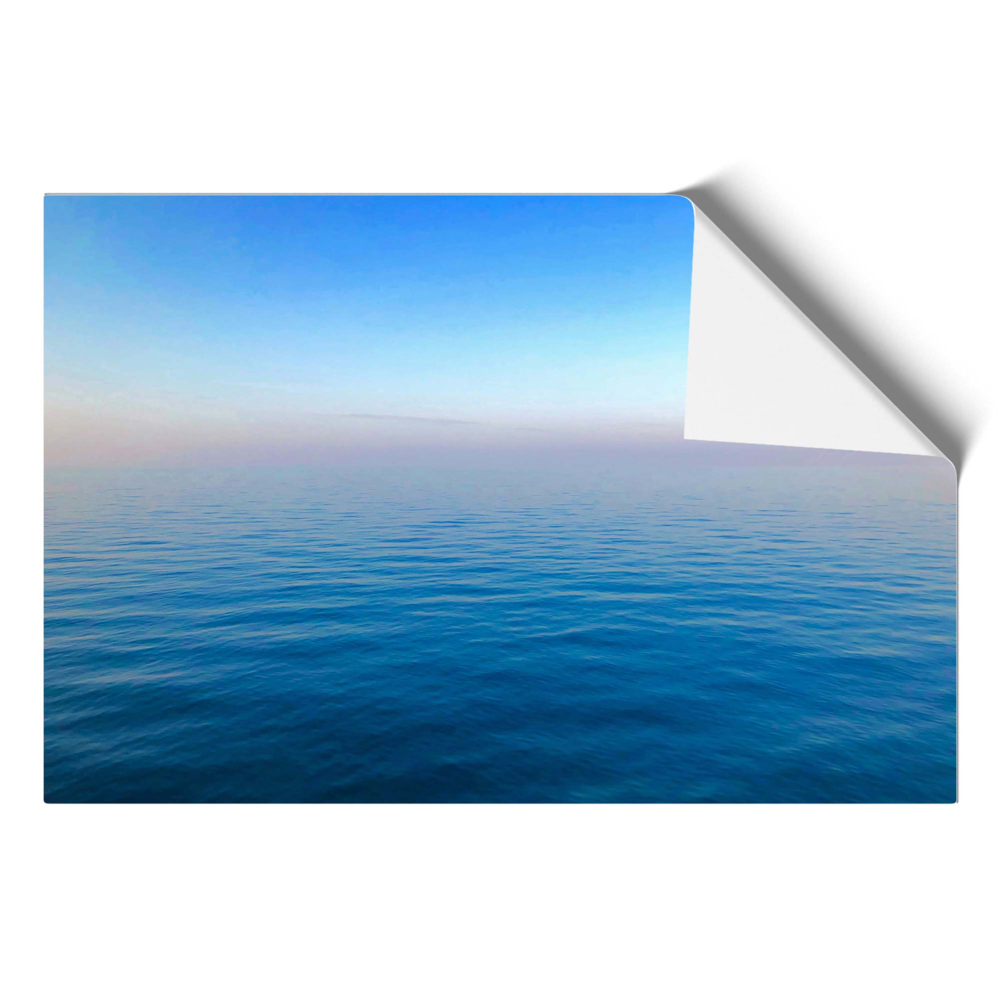 Friedlicher Horizont Gerahmte Leinwand Wandbild Kunstdruck Poster Bild, Wohndeko - Bild 9 von 9