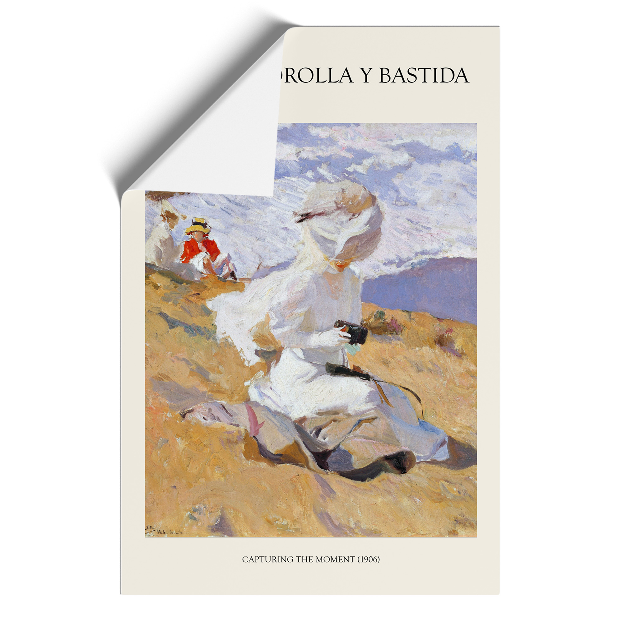 Den Moment einfangen von Joaquin Sorolla Y Bastida Wandbilddruck gerahmtes Bild - Bild 9 von 9