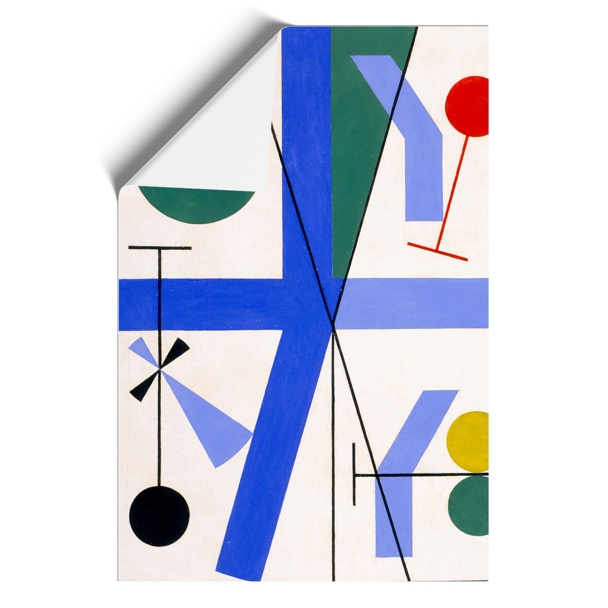 Composition Vol.3 By Sophie Taeuber-Arp Wall Art Print Framed Picture Poster - Picture 9 of 9