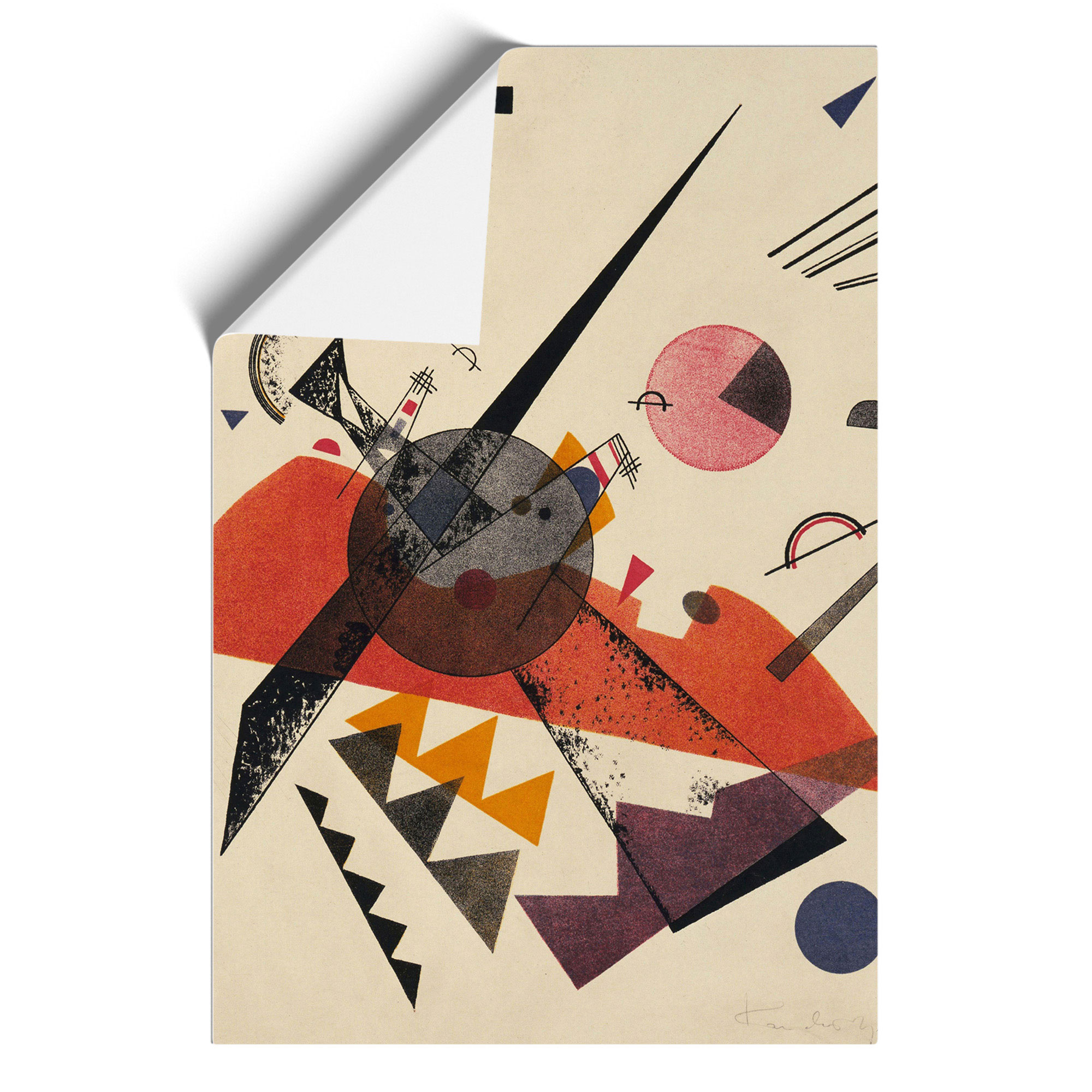 Composición Vol.3 de Wassily Kandinsky Enmarcado Arte Pared Impresión Póster Imagen - Imagen 9 de 9