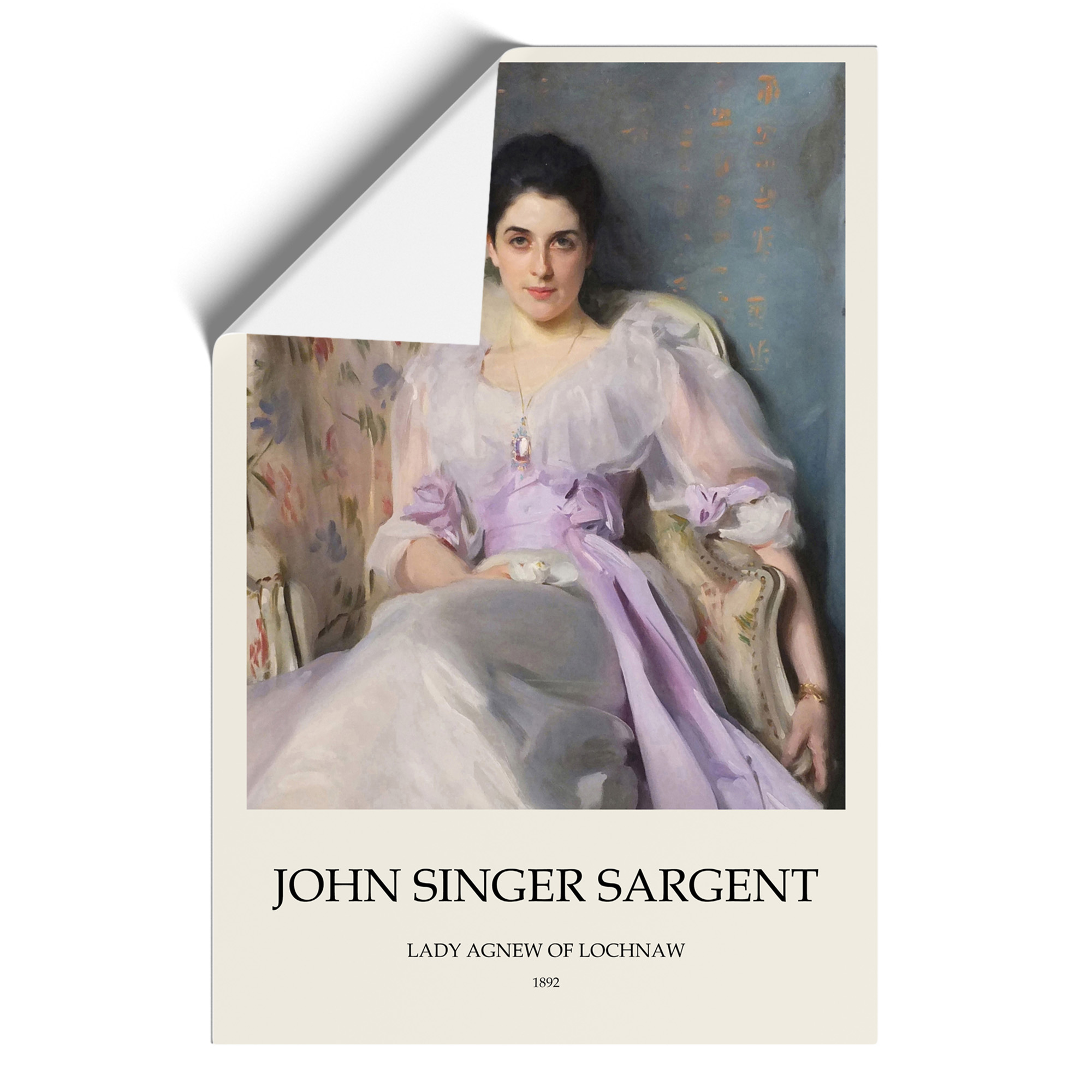 Lady Agnew Of Lochnaw By John Singer Sargent Wall Art Print Framed Picture eBay