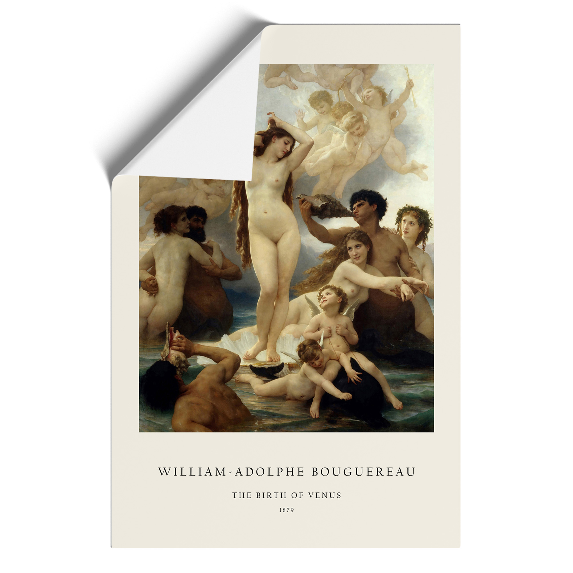 Die Geburt der Venus William-Adolphe Bouguereau Ausstellung gerahmter Wandkunstdruck - Bild 9 von 9