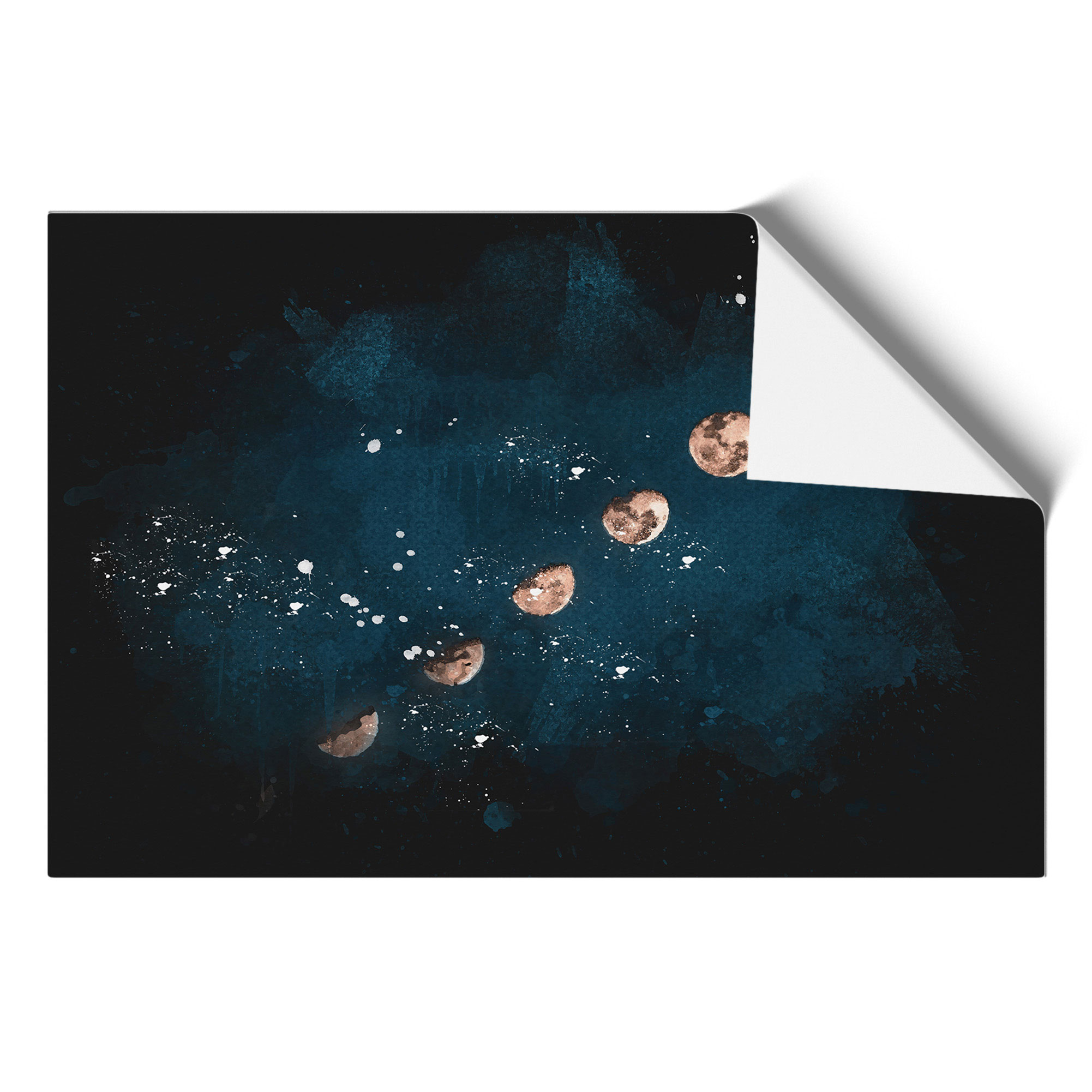 Story of the Moon Framed Canvas Wall Art Print Poster Picture, Home Decor - Picture 9 of 9