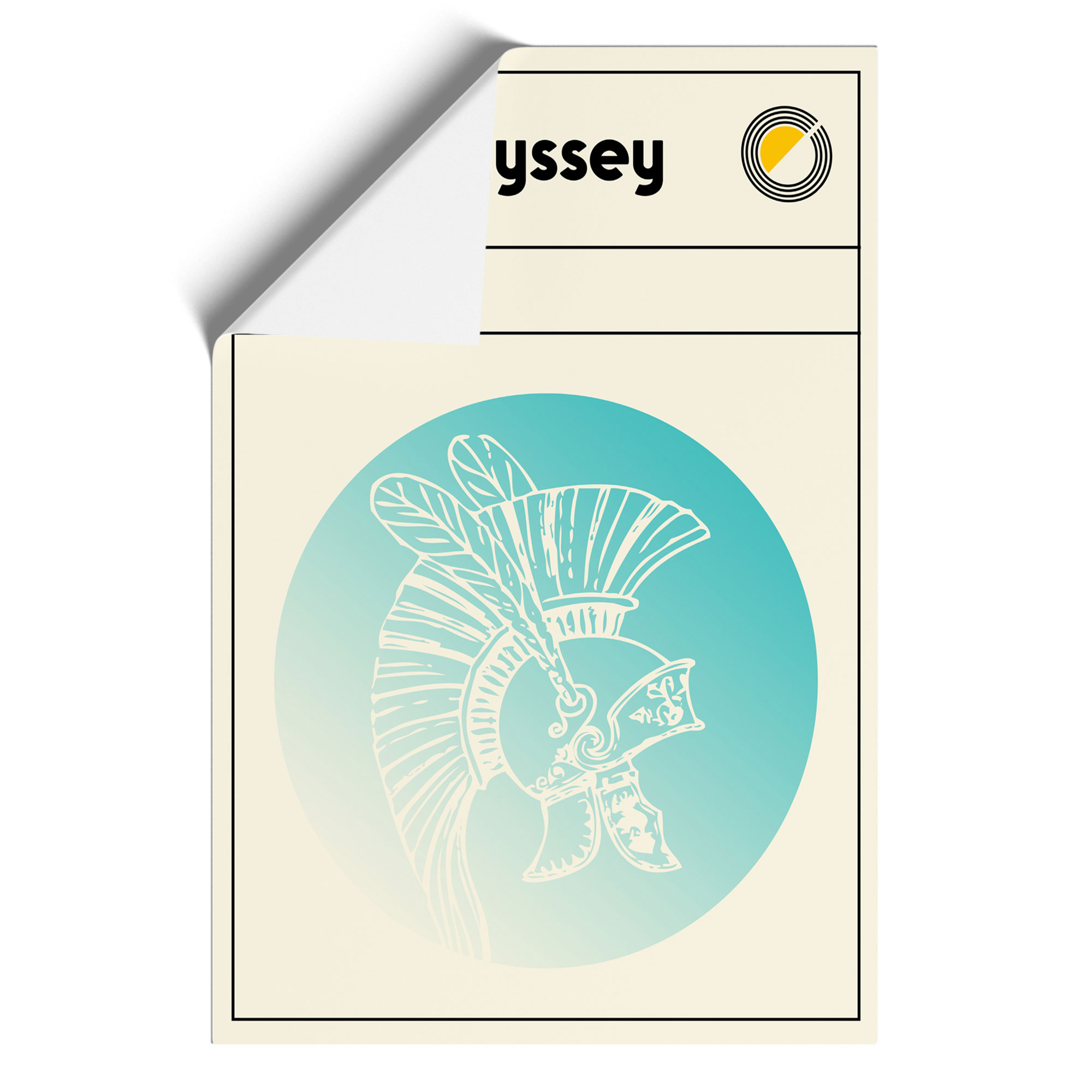 Book Cover The Odyssey Homer Framed Canvas Wall Art Print Poster Picture - Picture 9 of 9