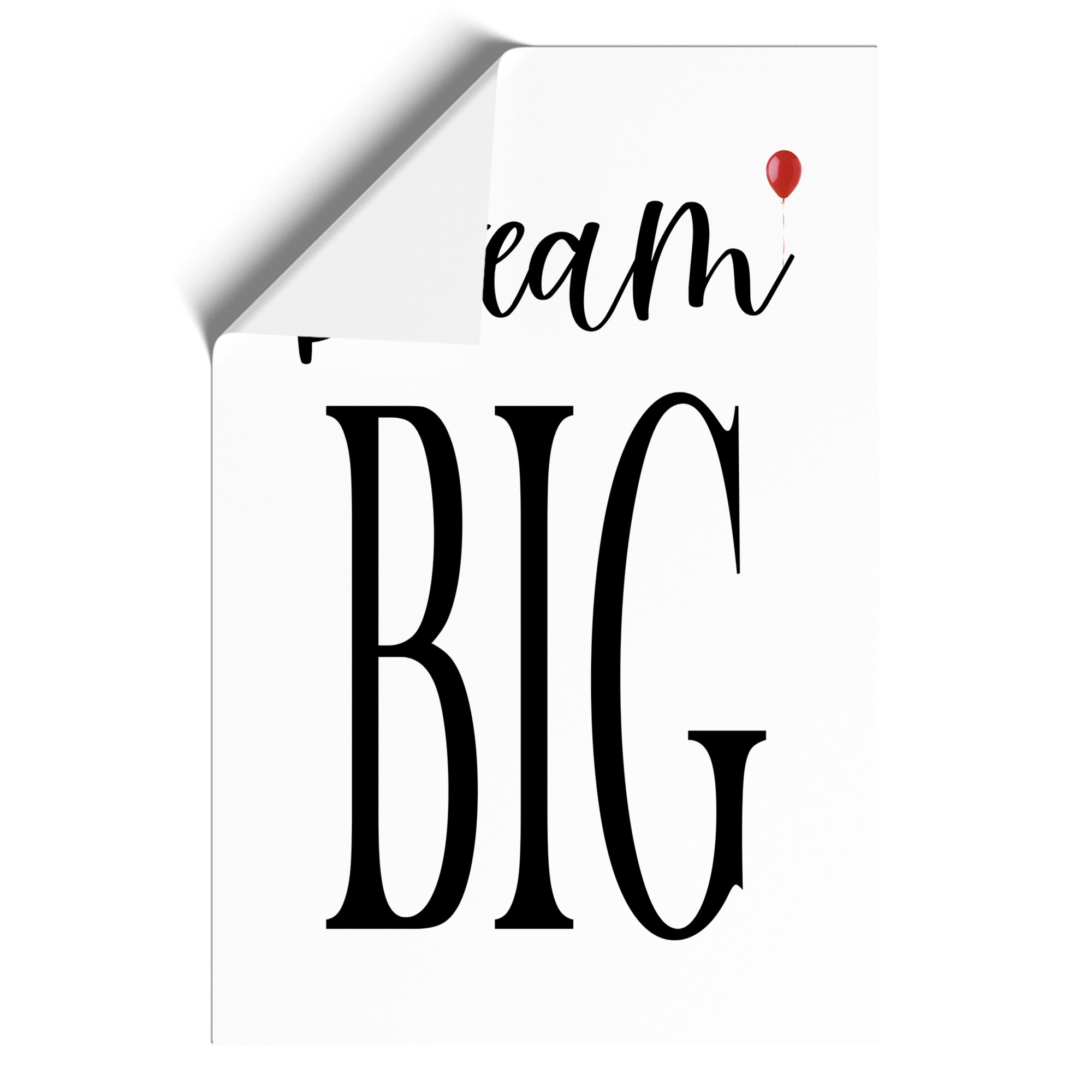 Dream Big Typography Wall Art Print Framed Canvas Picture Poster Decor - Picture 9 of 9