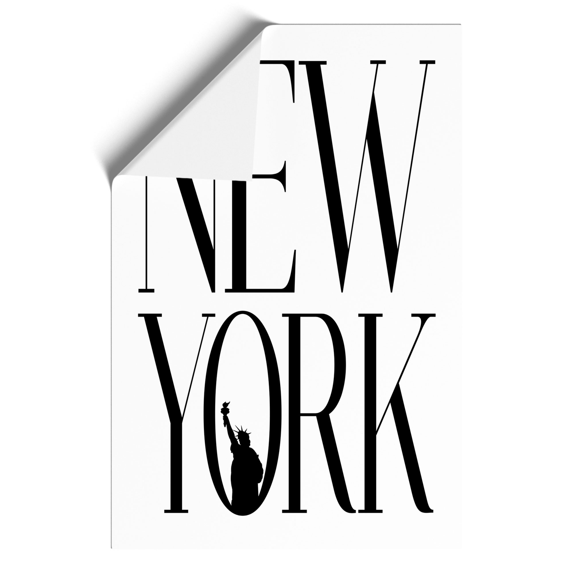 New York Typography Wall Art Print Framed Canvas Picture Poster Decor - Picture 9 of 9
