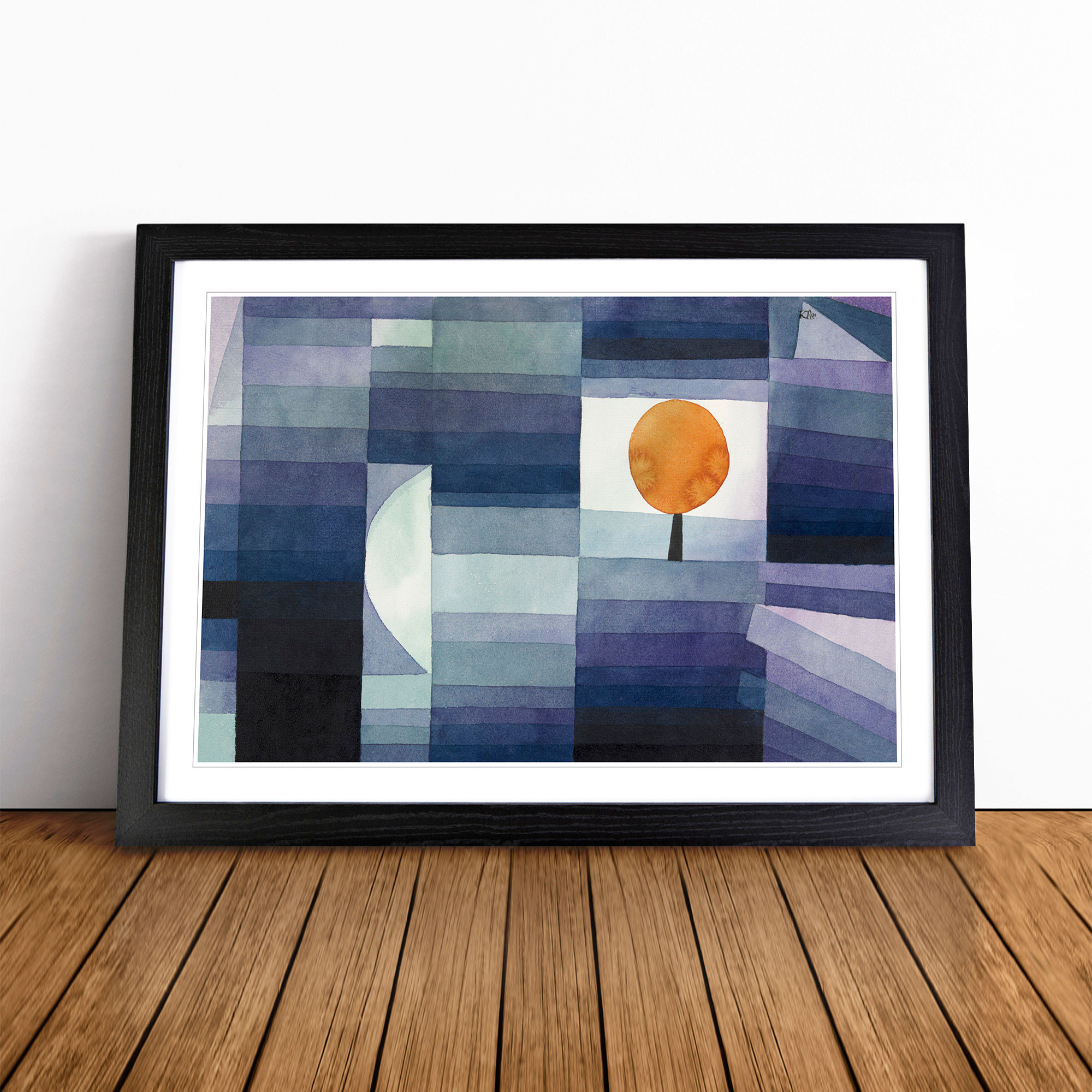 The Harbinger Of Autumn Paul Klee Framed Wall Art Print Picture