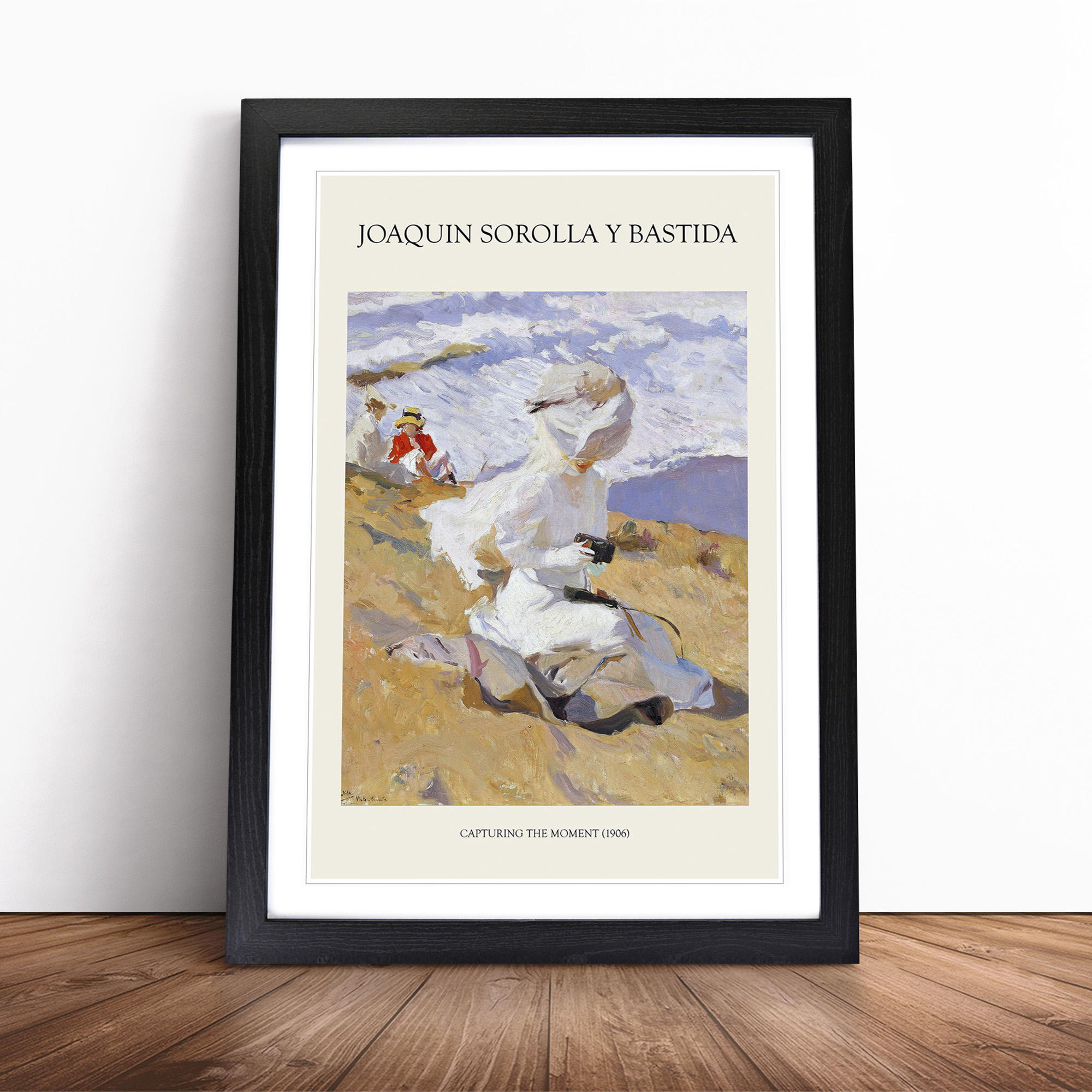 Den Moment einfangen von Joaquin Sorolla Y Bastida Wandbilddruck gerahmtes Bild - Bild 6 von 9