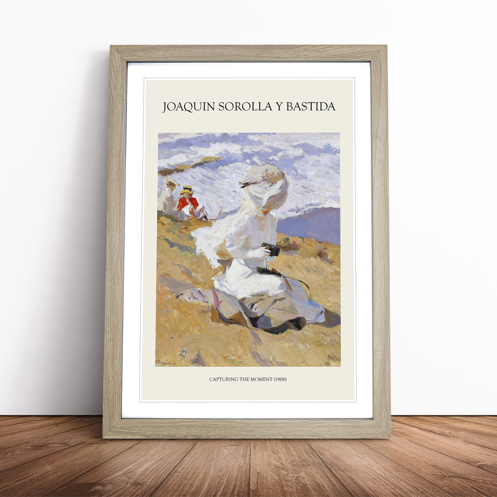 Den Moment einfangen von Joaquin Sorolla Y Bastida Wandbilddruck gerahmtes Bild - Bild 7 von 9